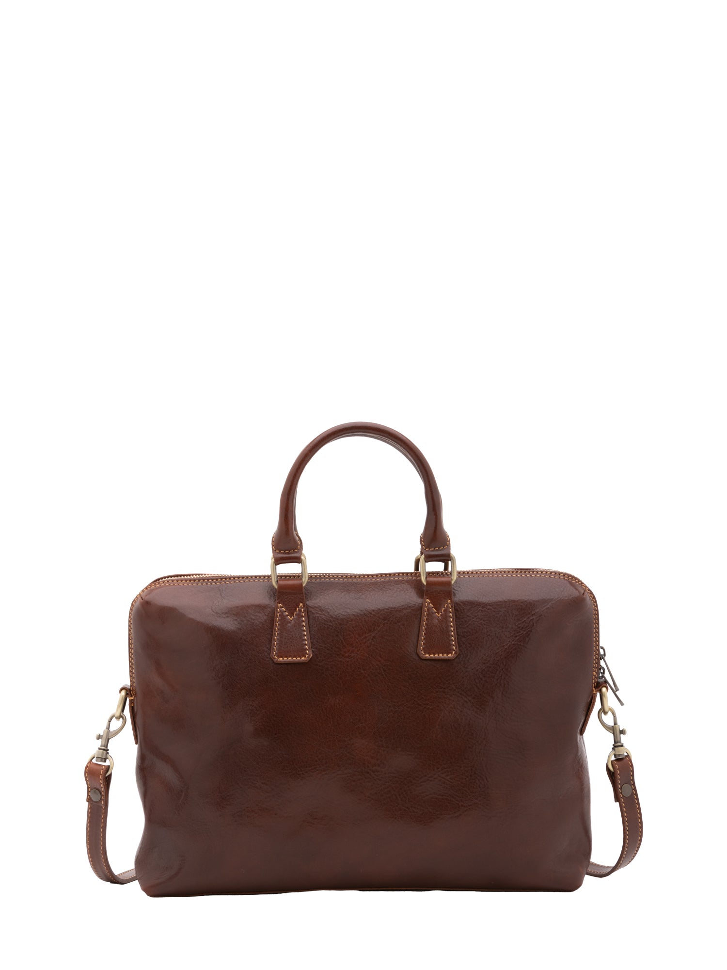Briefcase I Fratelli Men Genuine leather -Blu Marrone