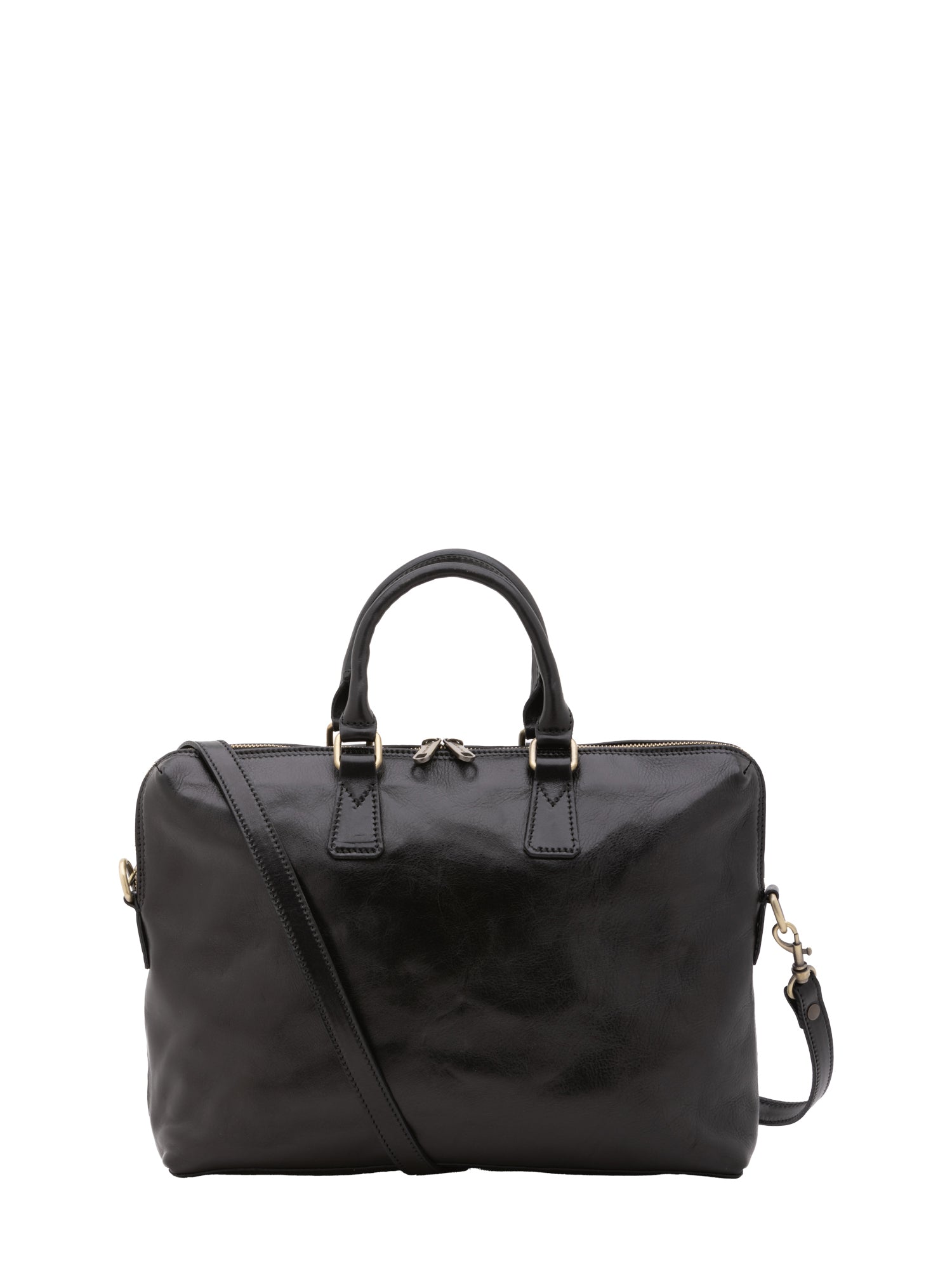 Briefcase I Fratelli Men Genuine leather -Blu Nero