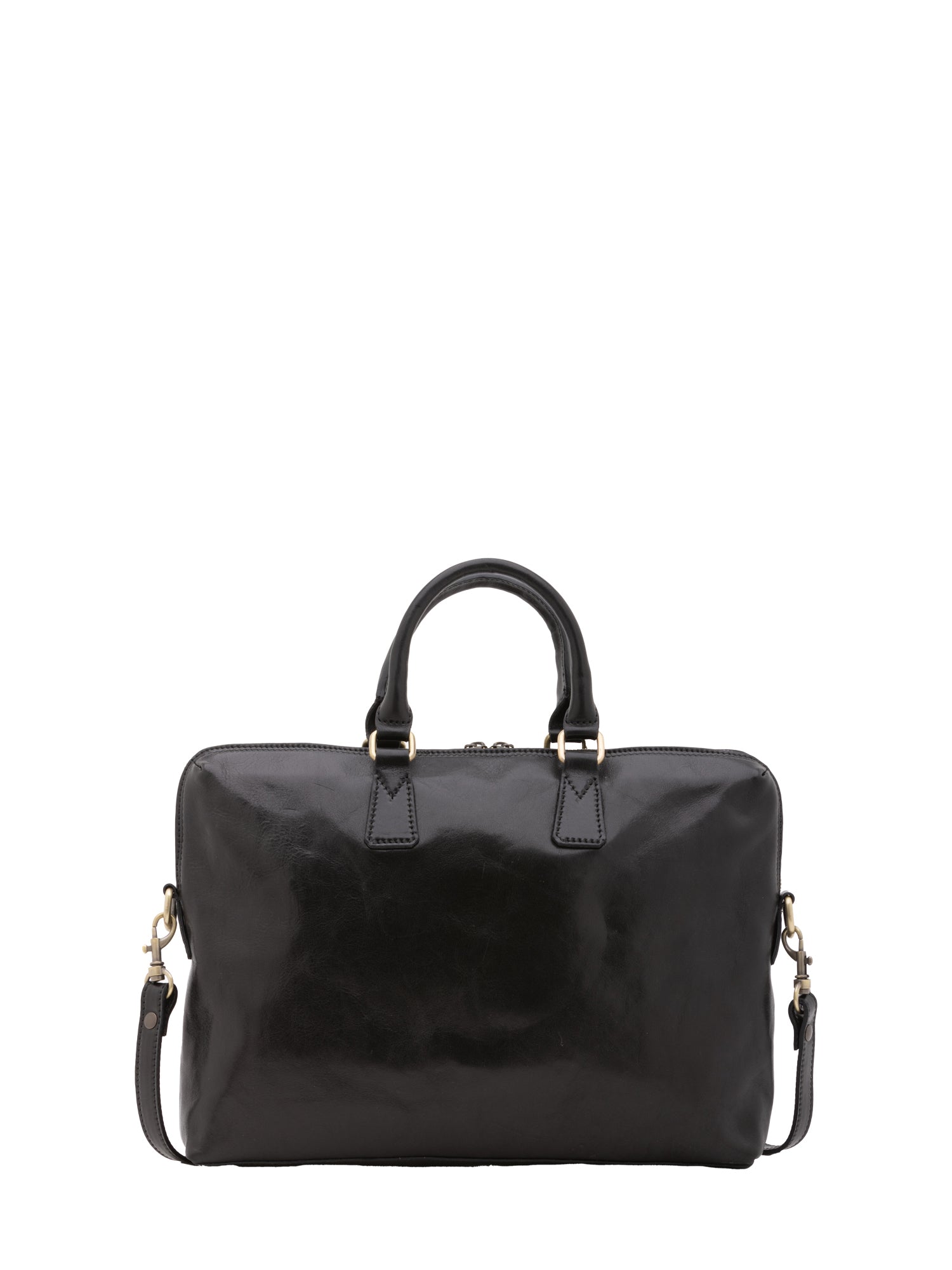 Briefcase I Fratelli Men Genuine leather -Blu Nero