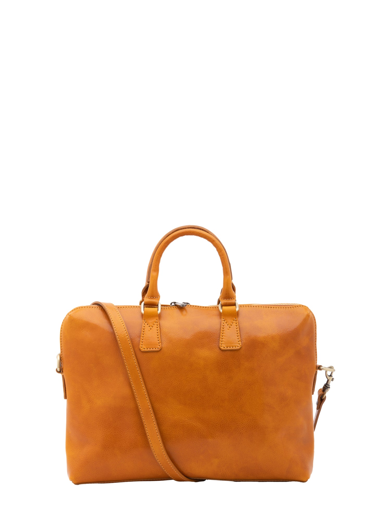 Briefcase I Fratelli Men Genuine leather -Blu Senape