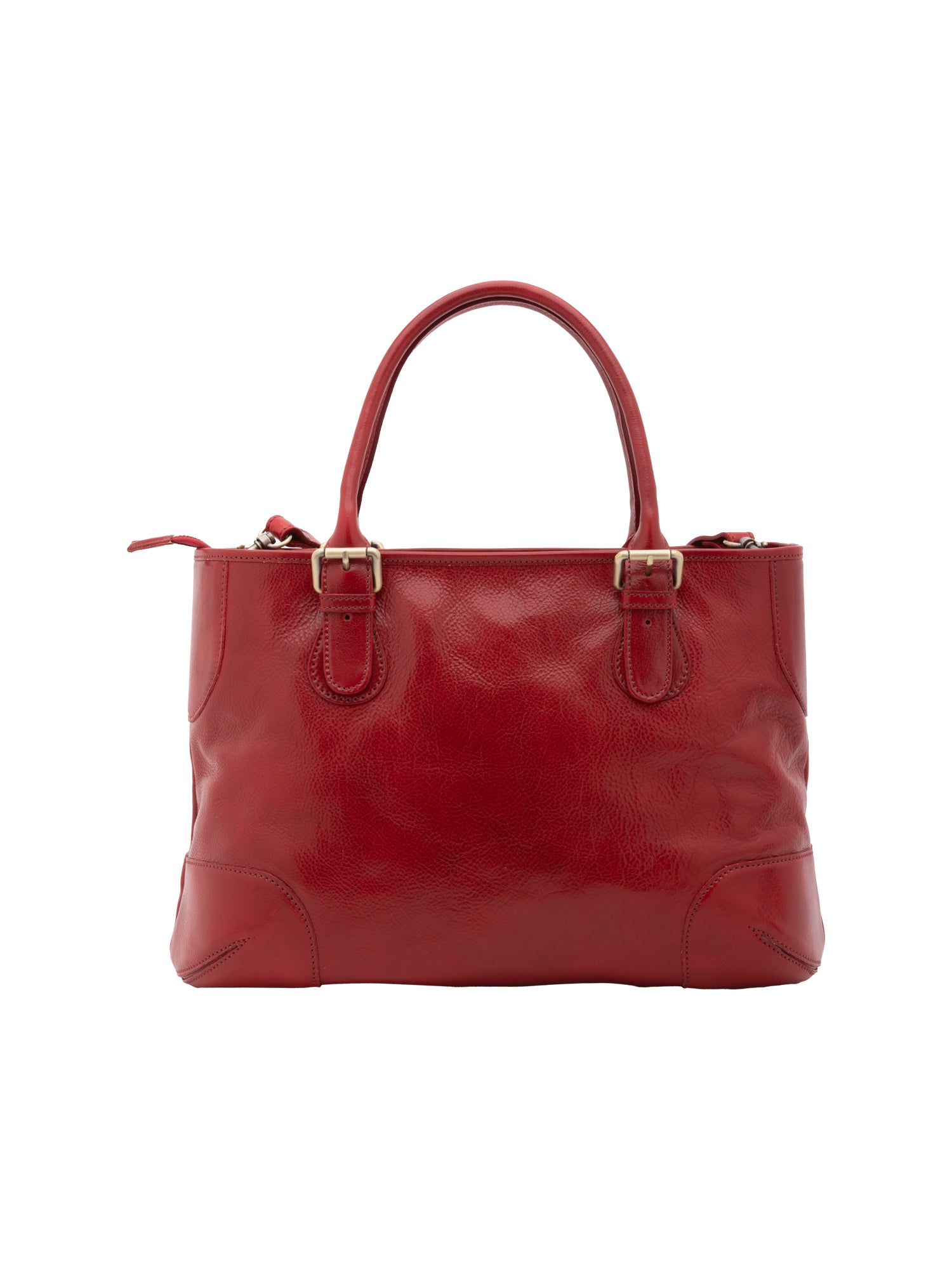 Crossbody bag I Fratelli Women Genuine leather -Tmoro Rosso