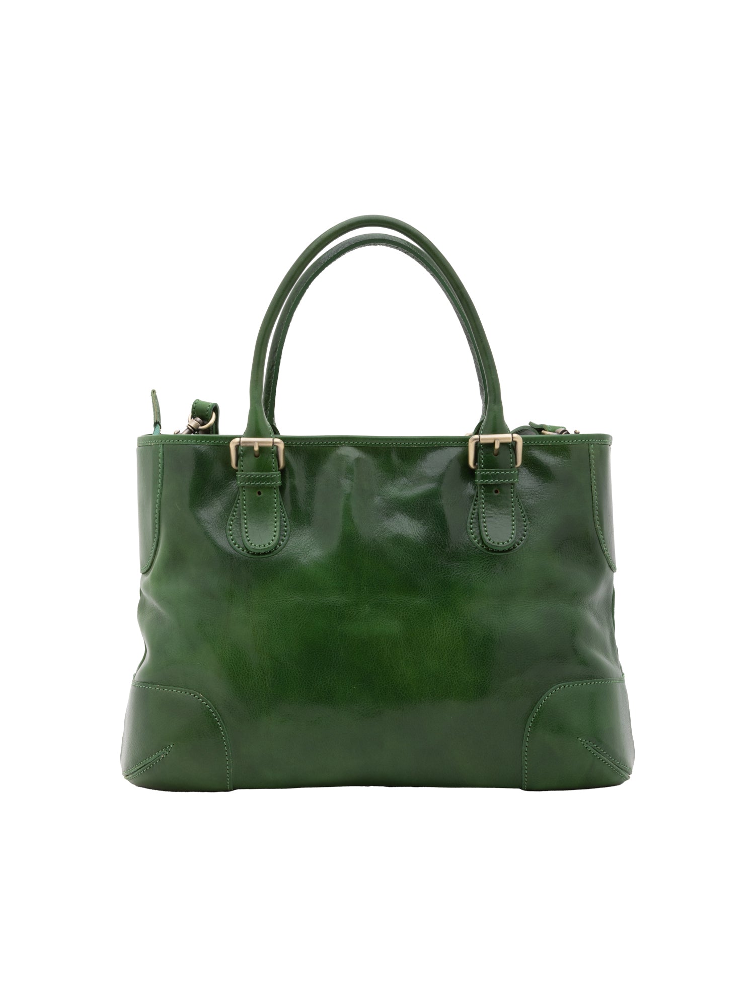 Crossbody bag I Fratelli Women Genuine leather -Tmoro Verde