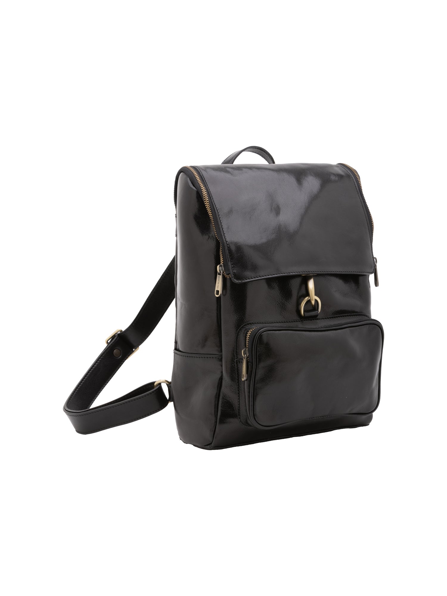 Shoulder Bag I Fratelli Women Genuine leather -Nero Nero