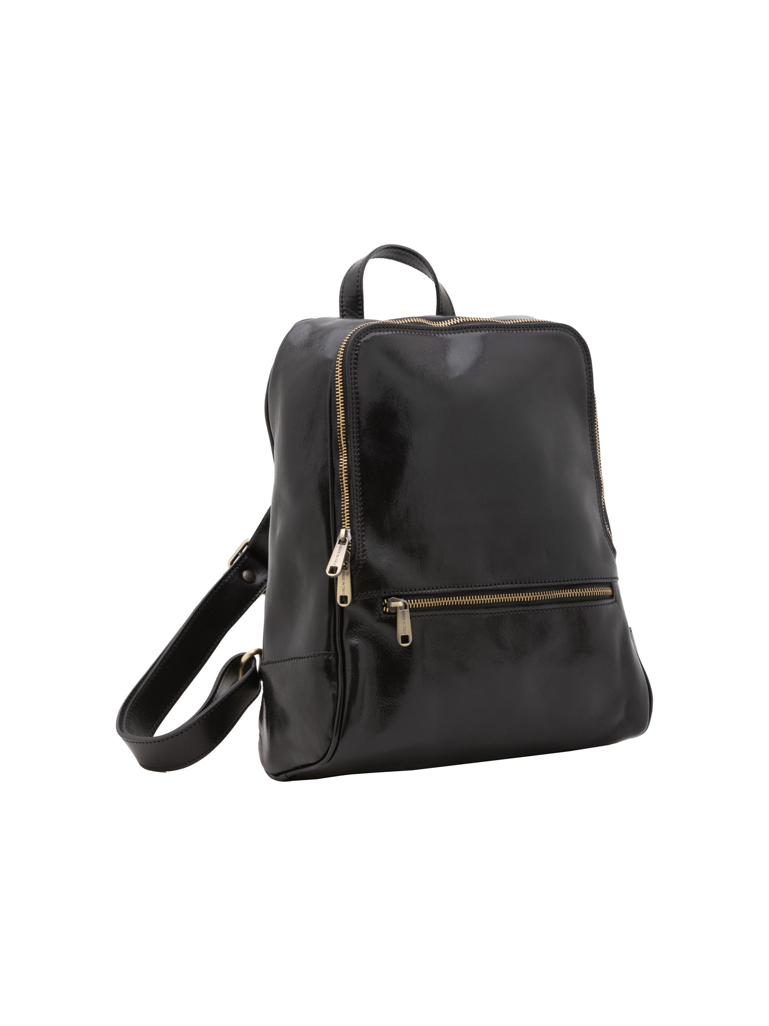 Shoulder Bag I Fratelli Women Genuine leather -Verde Nero