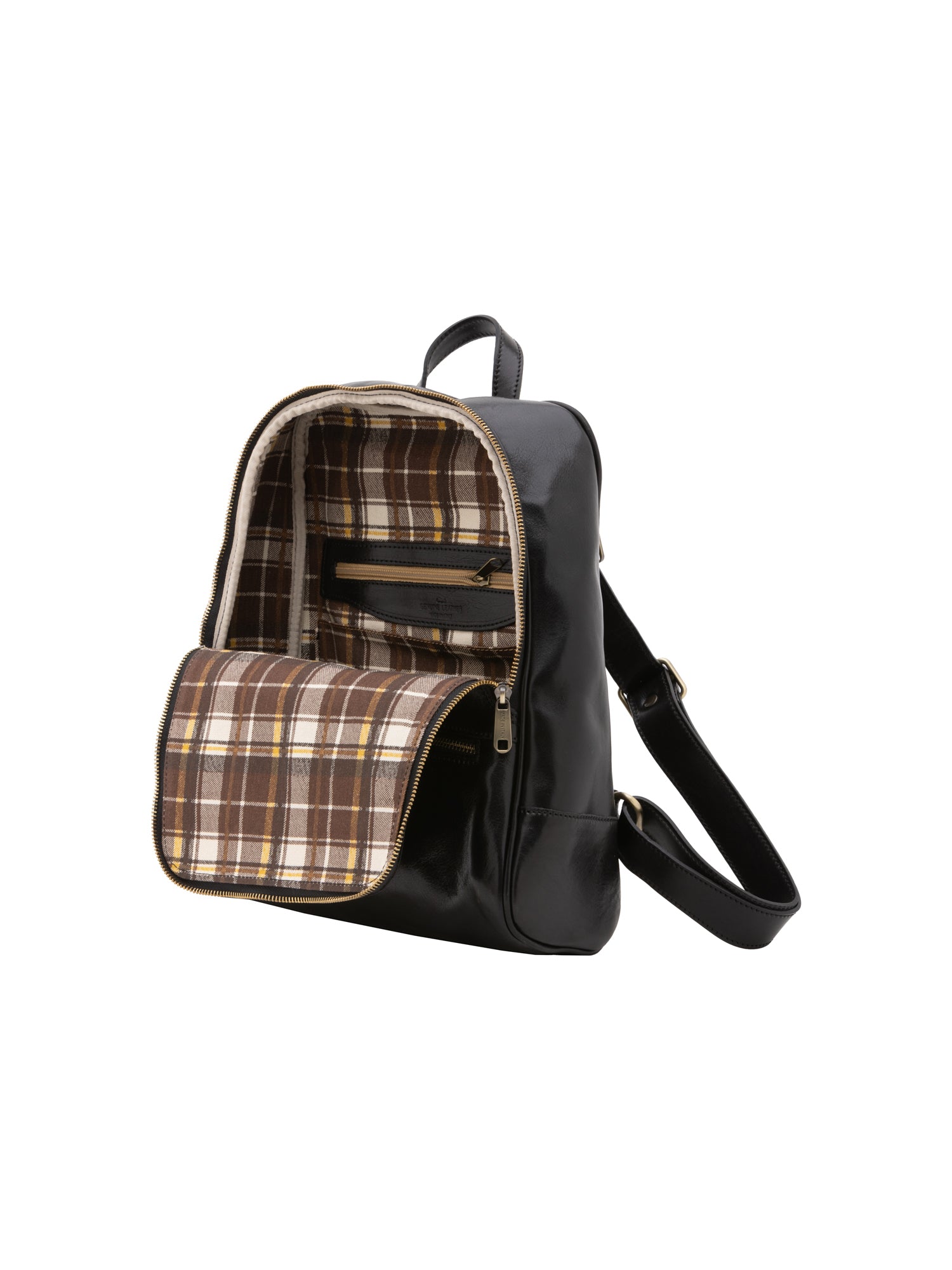Shoulder Bag I Fratelli Women Genuine leather -Verde Nero