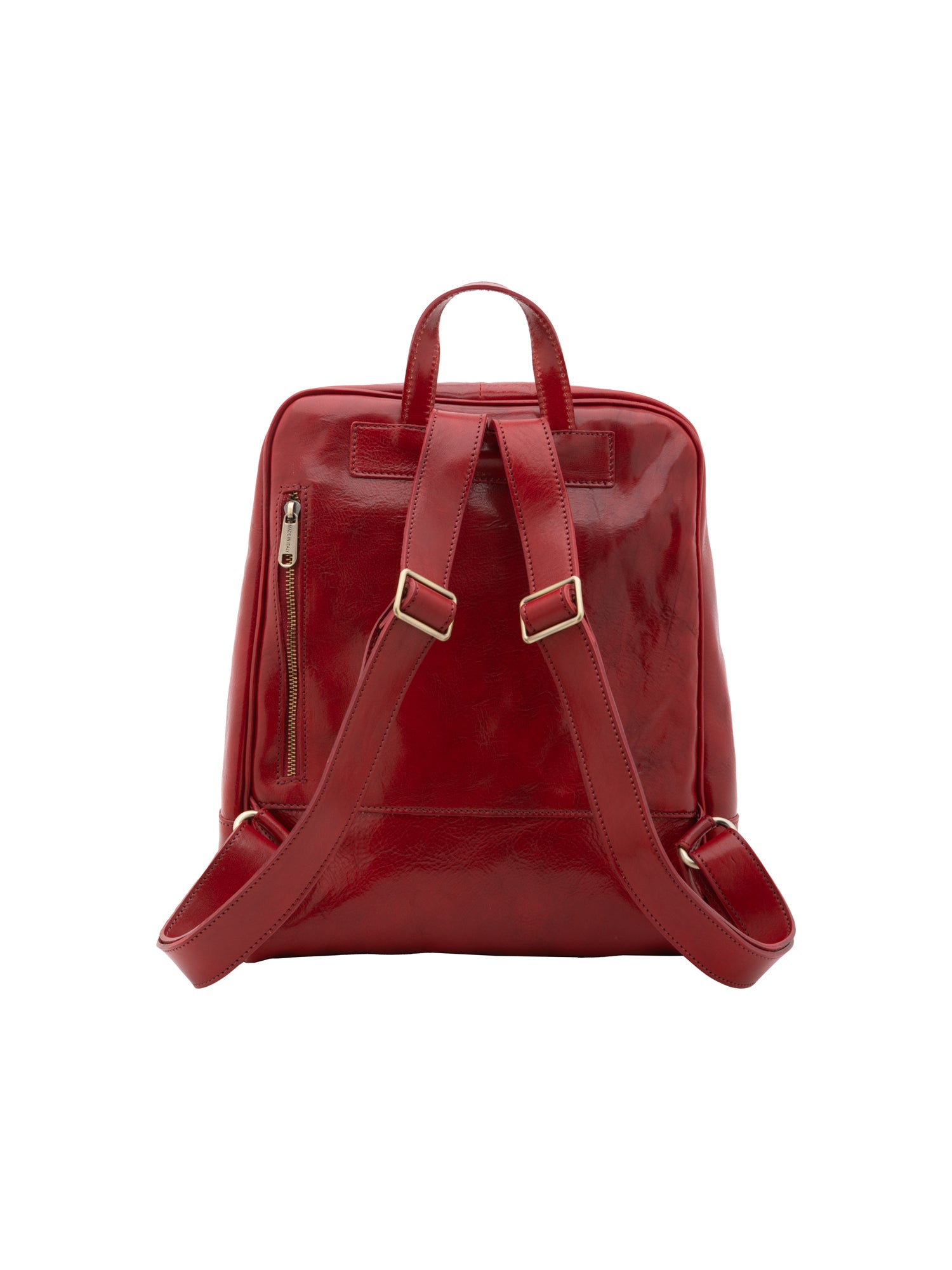 Shoulder Bag I Fratelli Women Genuine leather -Verde Rosso