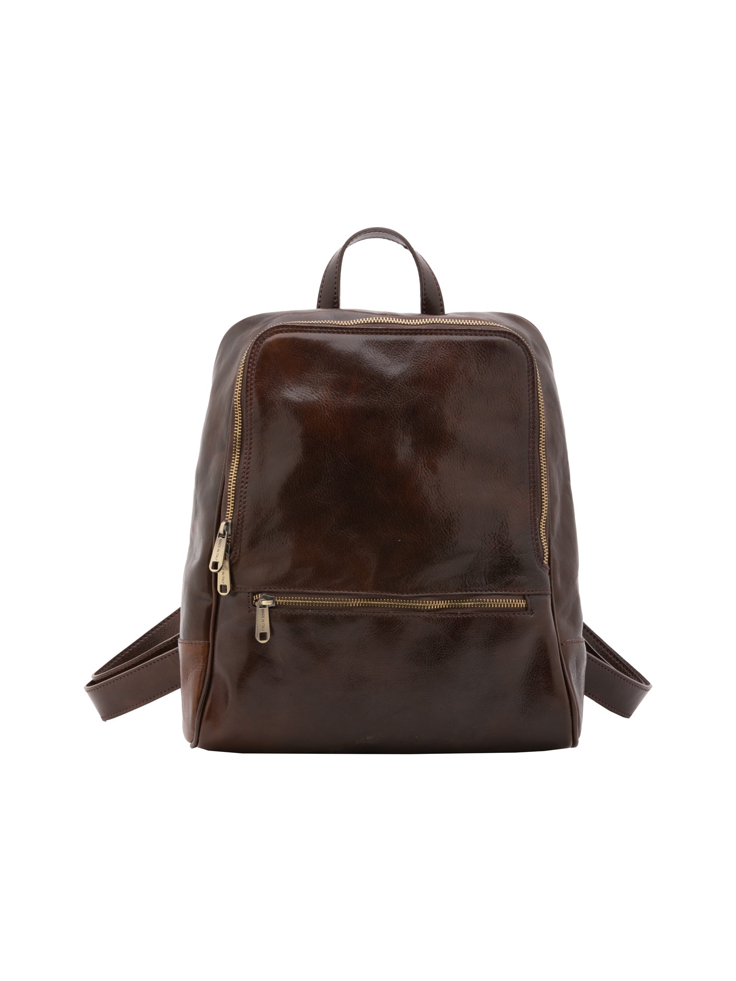 Shoulder Bag I Fratelli Women Genuine leather -Verde Testa di moro