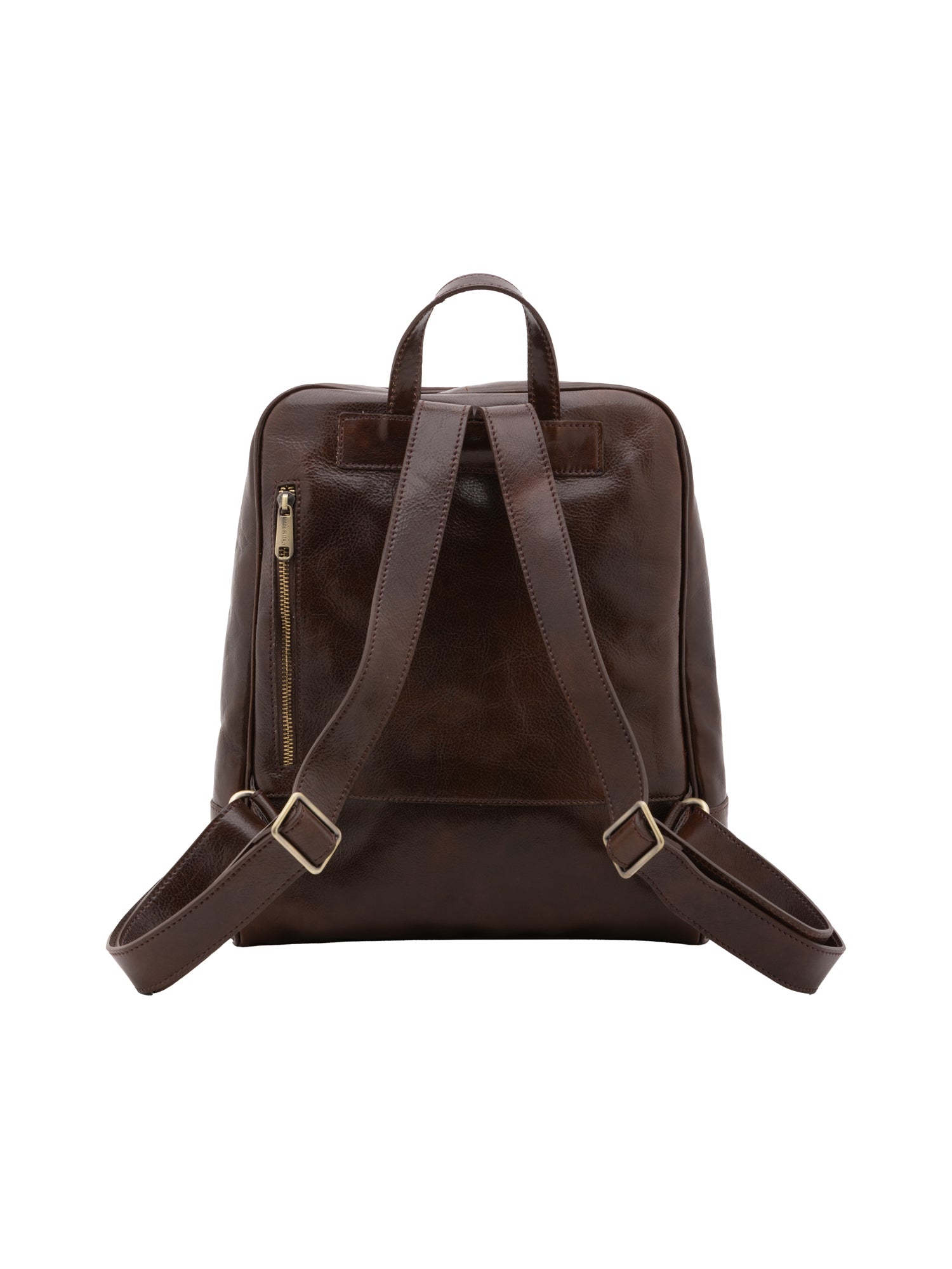 Shoulder Bag I Fratelli Women Genuine leather -Verde Testa di moro