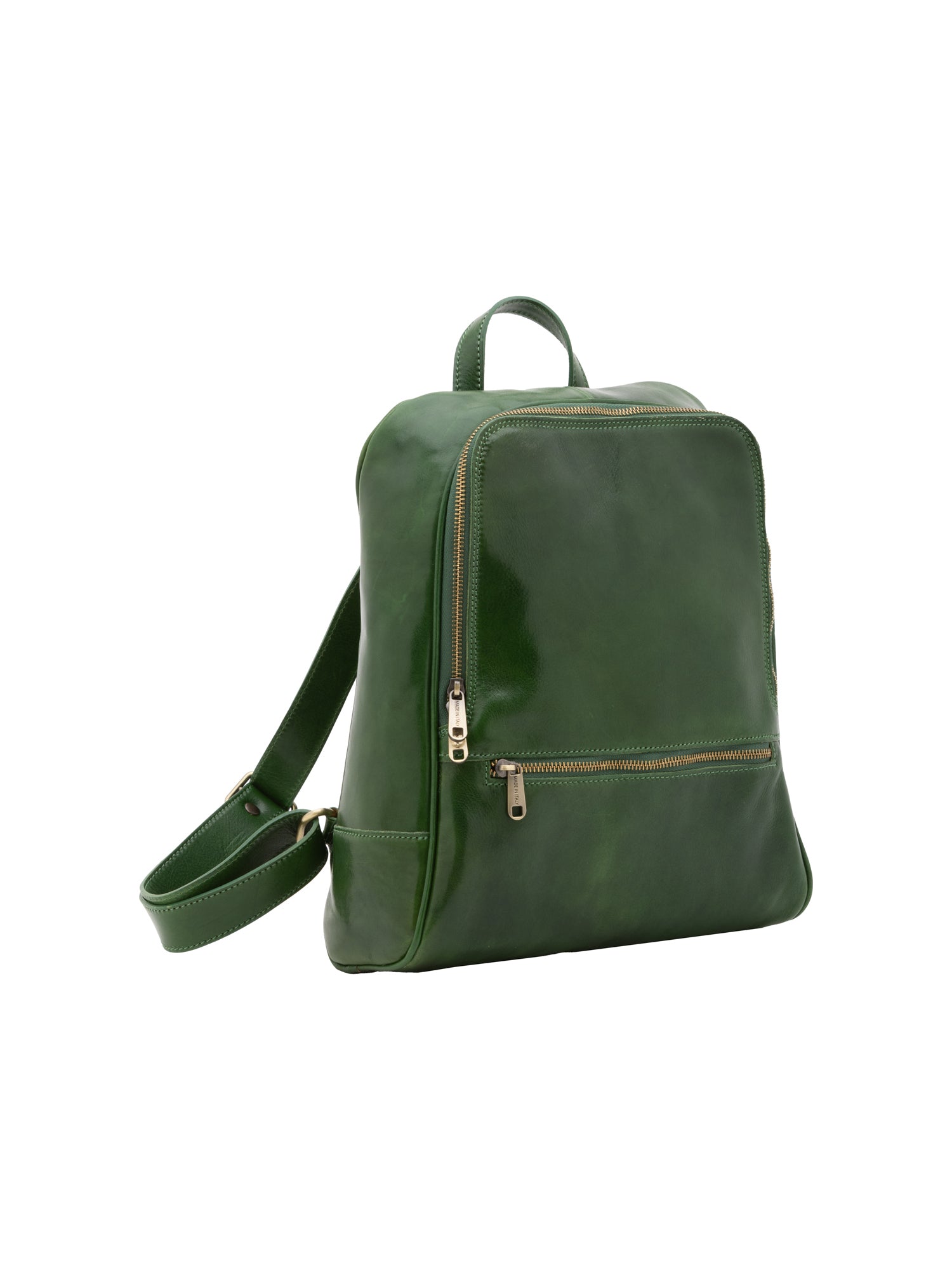 Shoulder Bag I Fratelli Women Genuine leather -Verde Verde