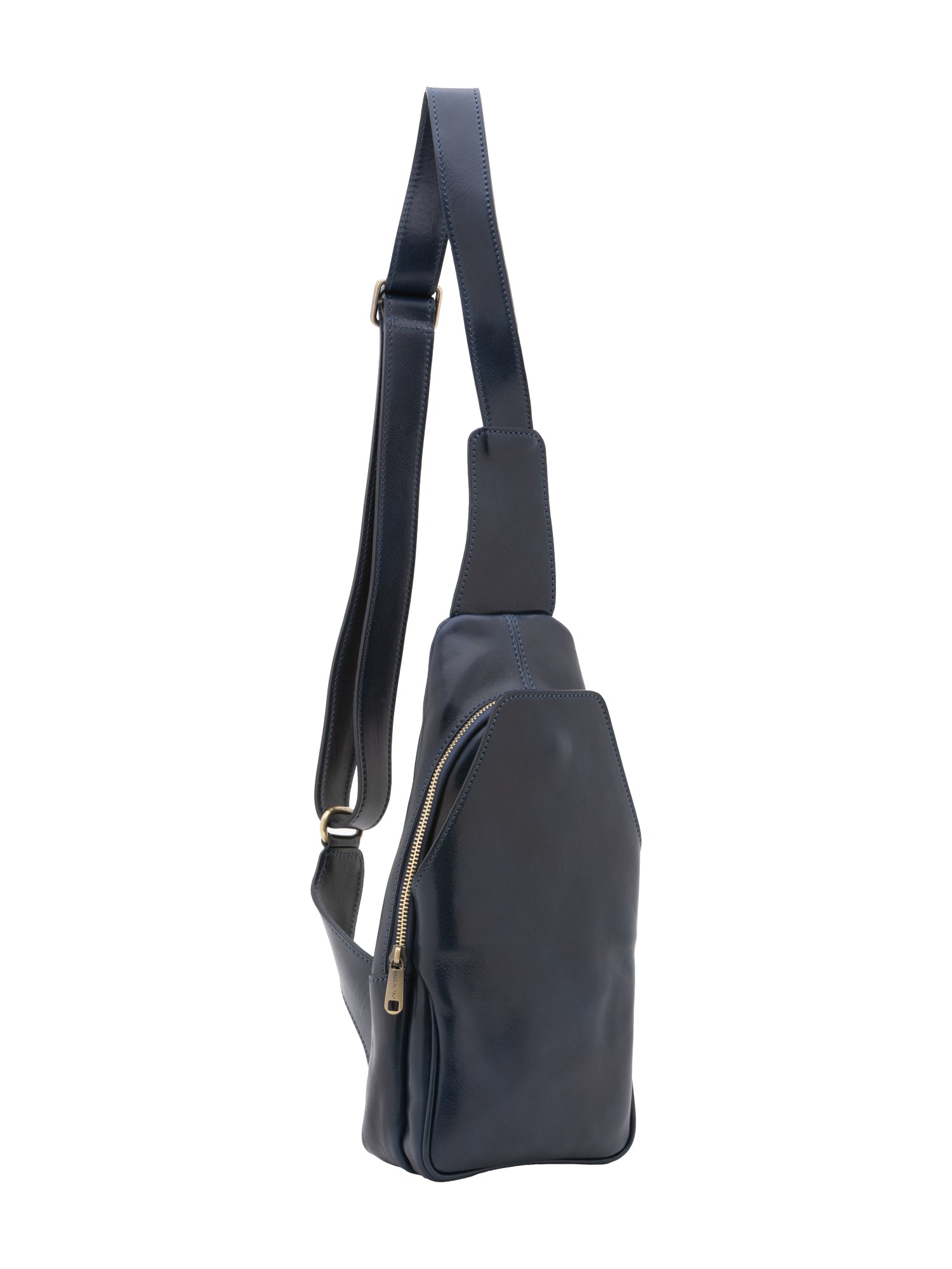 Belt bag I Fratelli Men Genuine leather -Verde Blu