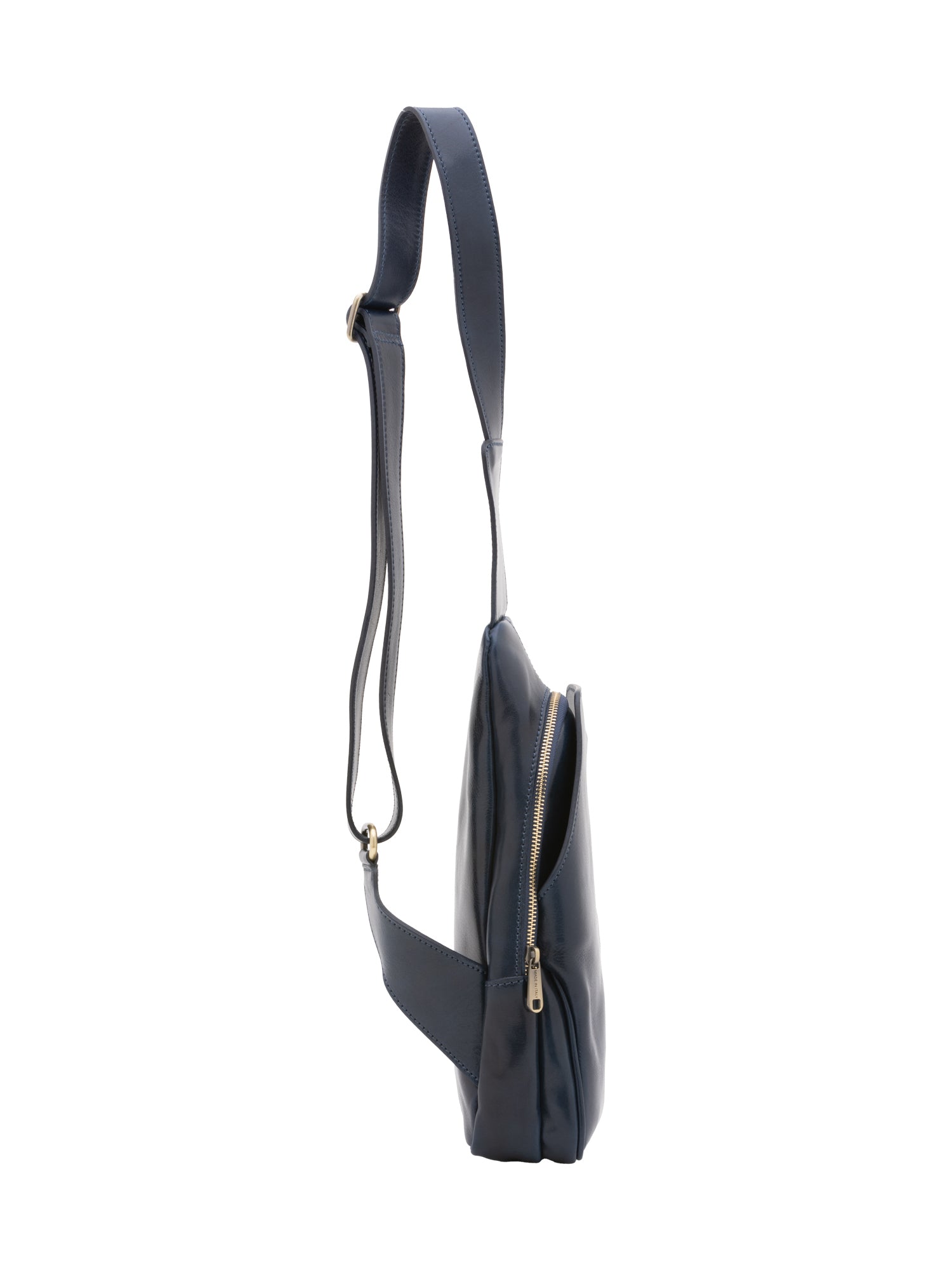 Belt bag I Fratelli Men Genuine leather -Verde Blu