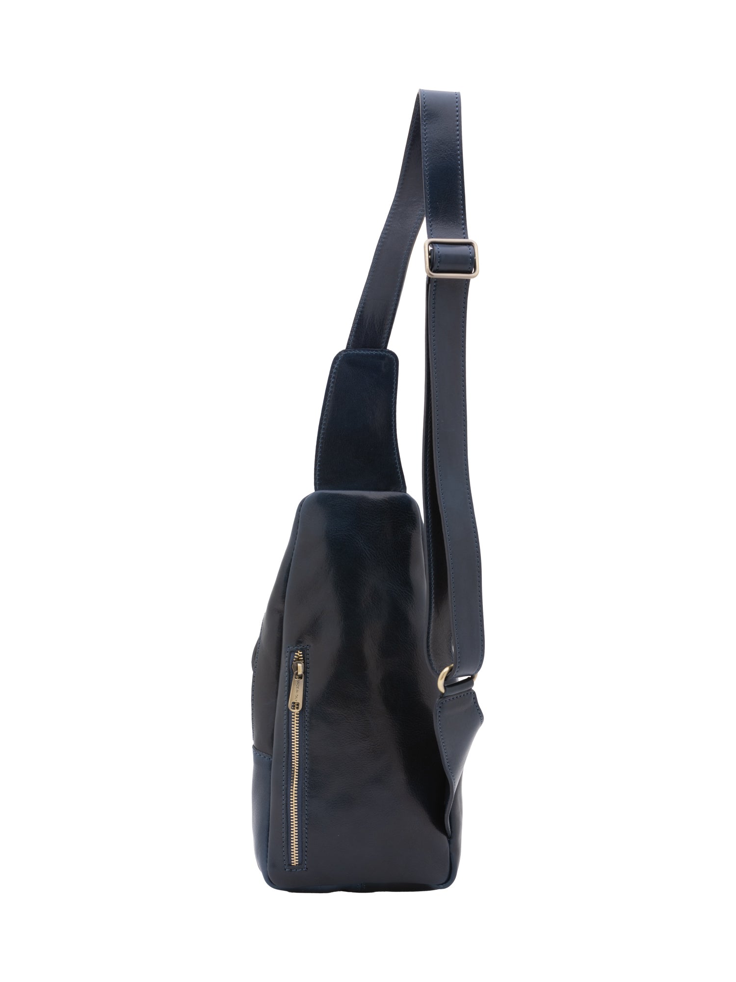 Belt bag I Fratelli Men Genuine leather -Verde Blu