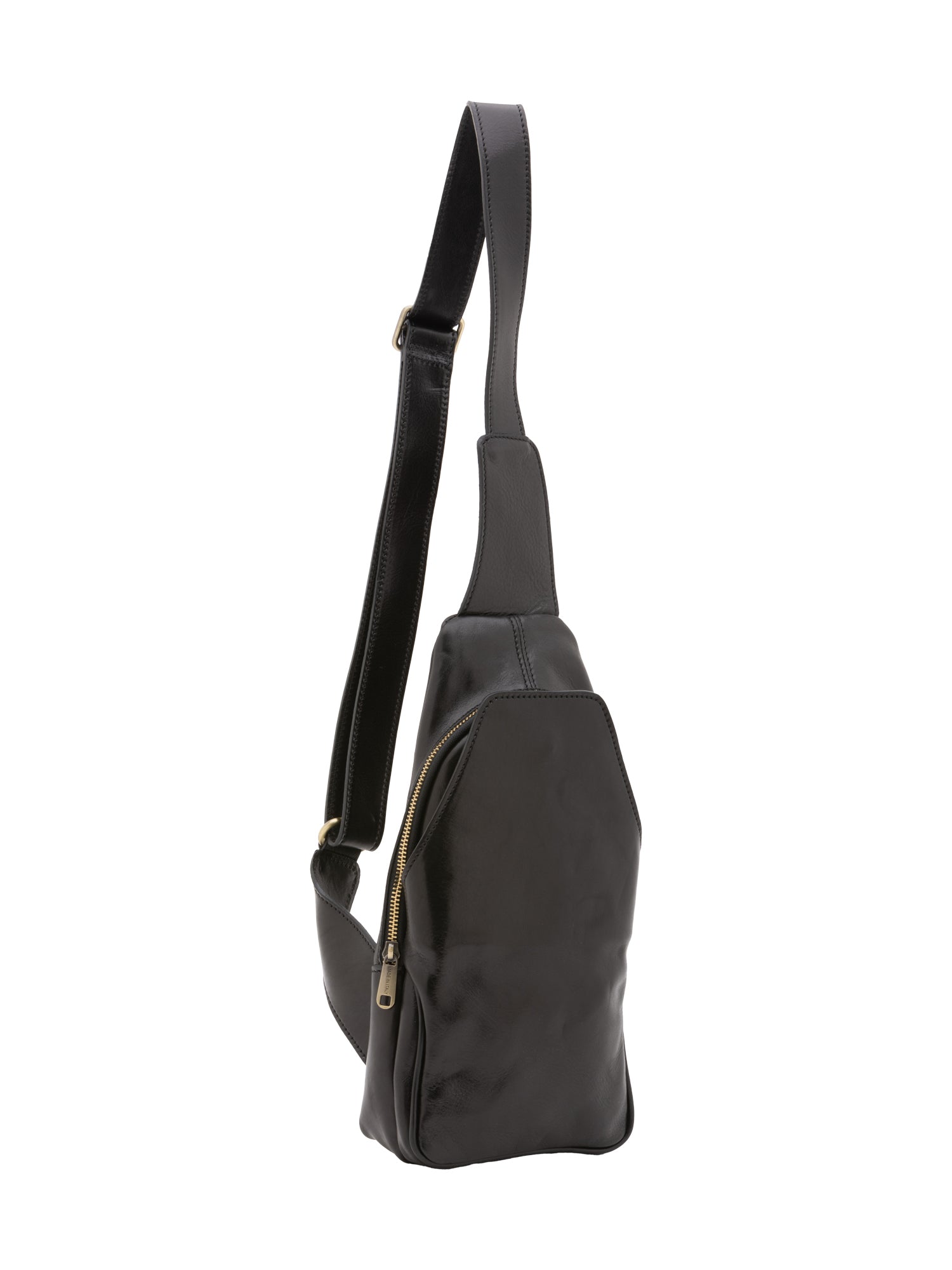 Belt bag I Fratelli Men Genuine leather -Verde Nero