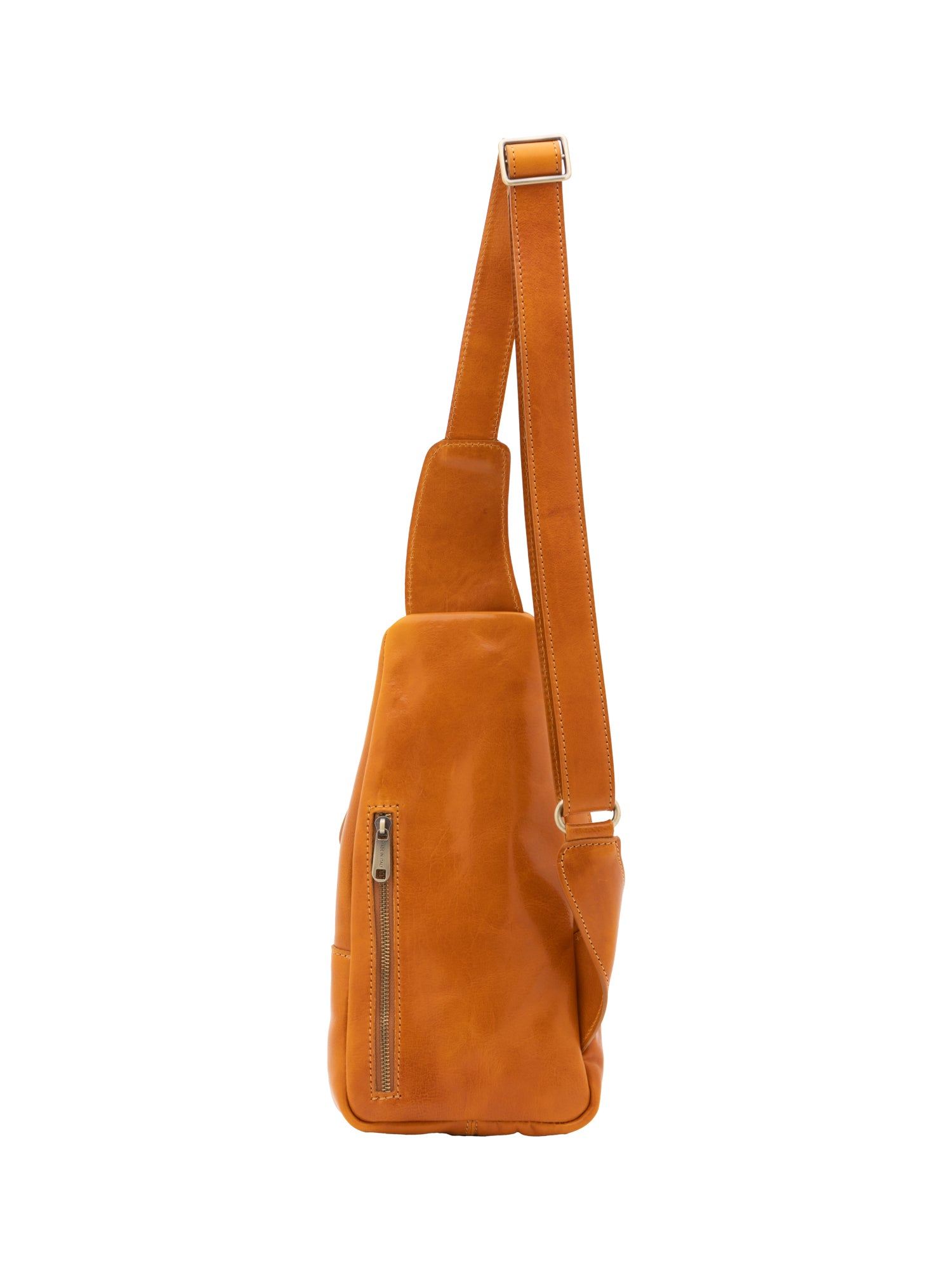 Belt bag I Fratelli Men Genuine leather -Verde Senape