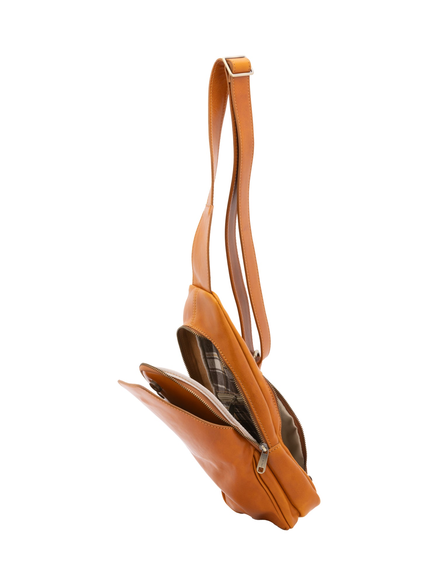Belt bag I Fratelli Men Genuine leather -Verde Senape