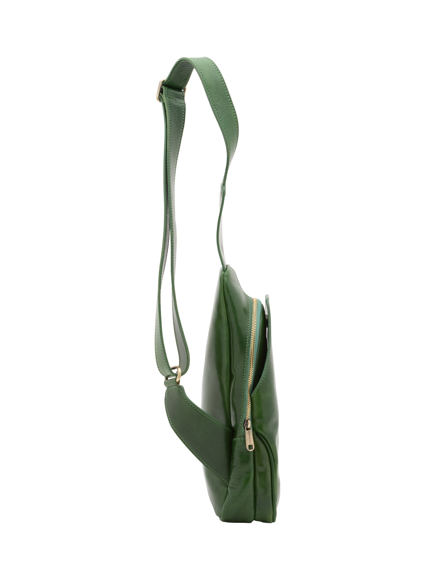 Belt bag I Fratelli Men Genuine leather -Verde Verde