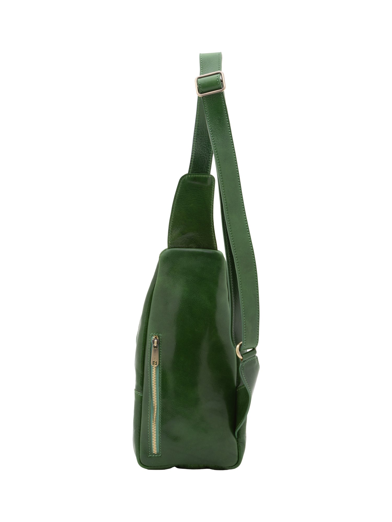 Belt bag I Fratelli Men Genuine leather -Verde Verde