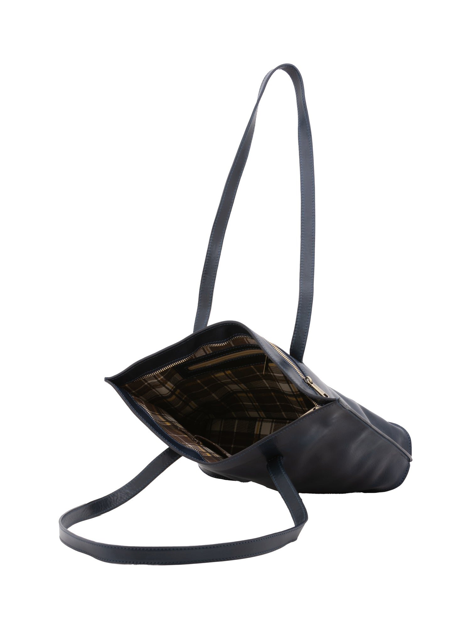 Shoulder Bag I Fratelli Women Genuine leather -Blu Blu