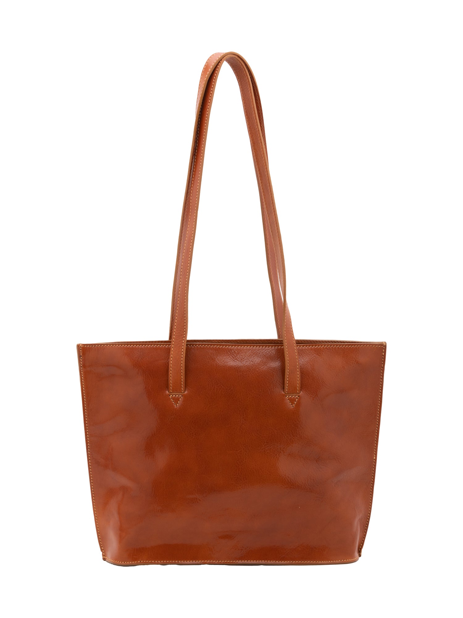 Shoulder Bag I Fratelli Women Genuine leather -Blu Cognac