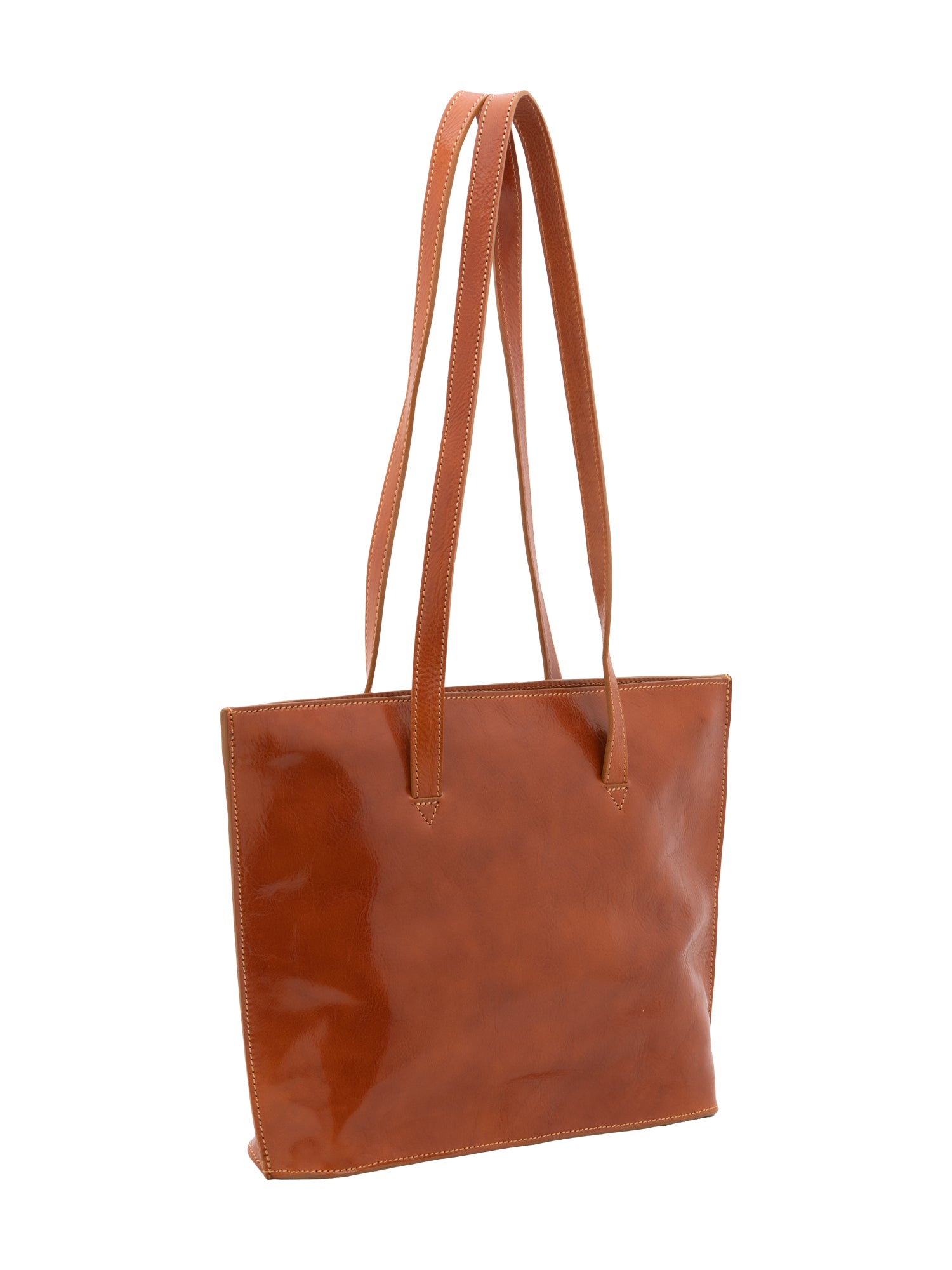 Shoulder Bag I Fratelli Women Genuine leather -Blu Cognac