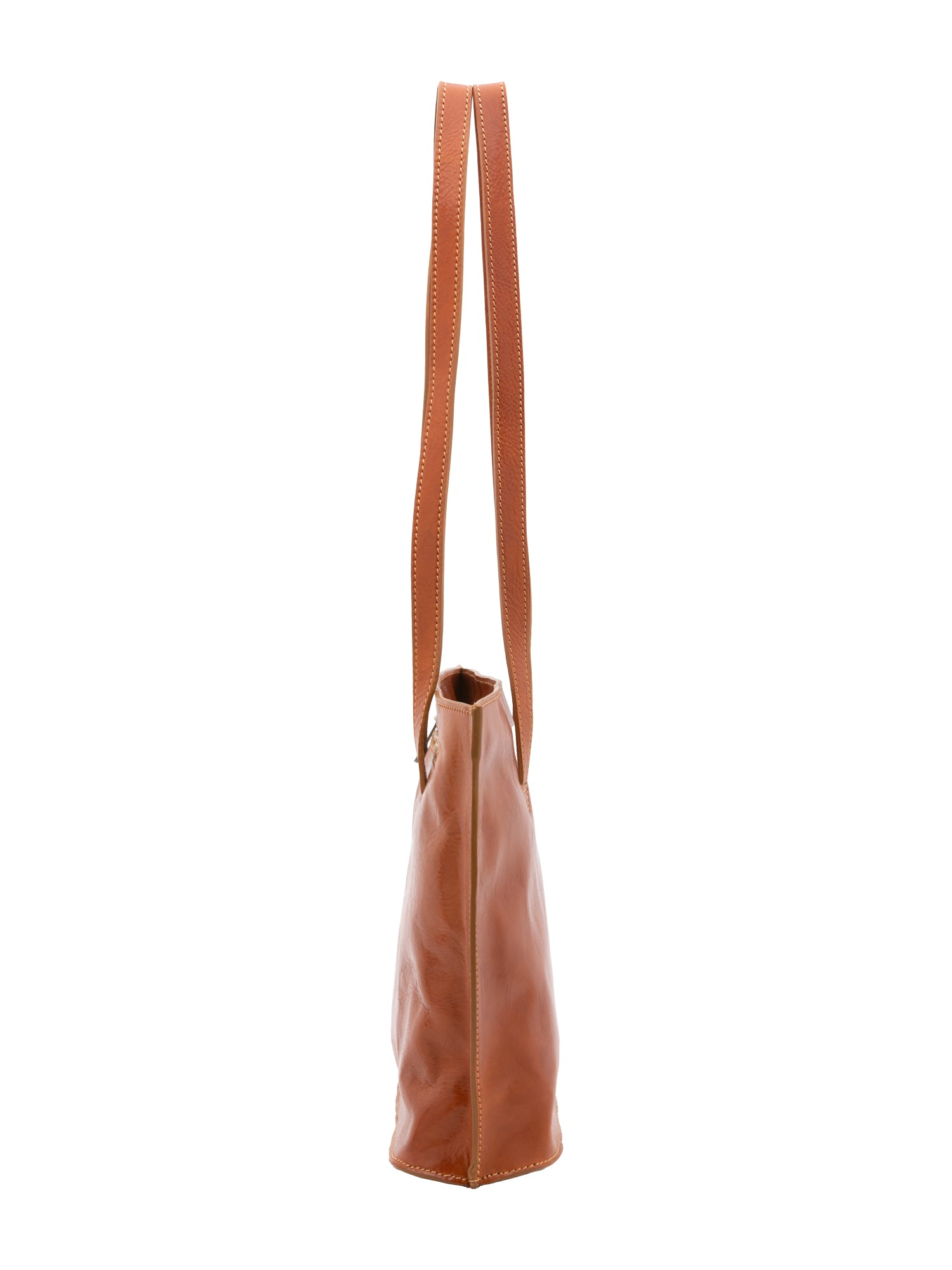 Shoulder Bag I Fratelli Women Genuine leather -Blu Cognac