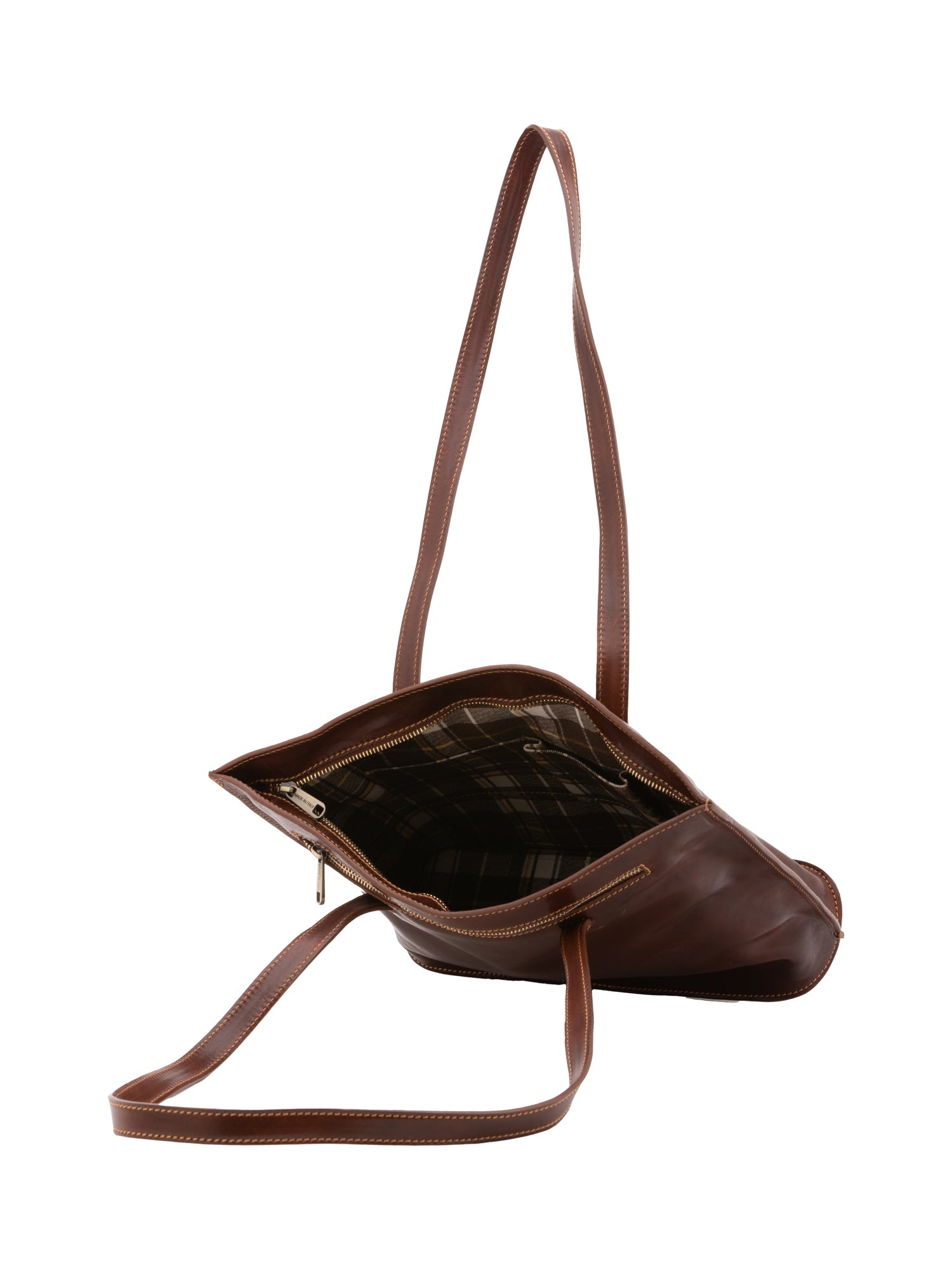 Shoulder Bag I Fratelli Women Genuine leather -Blu Marrone