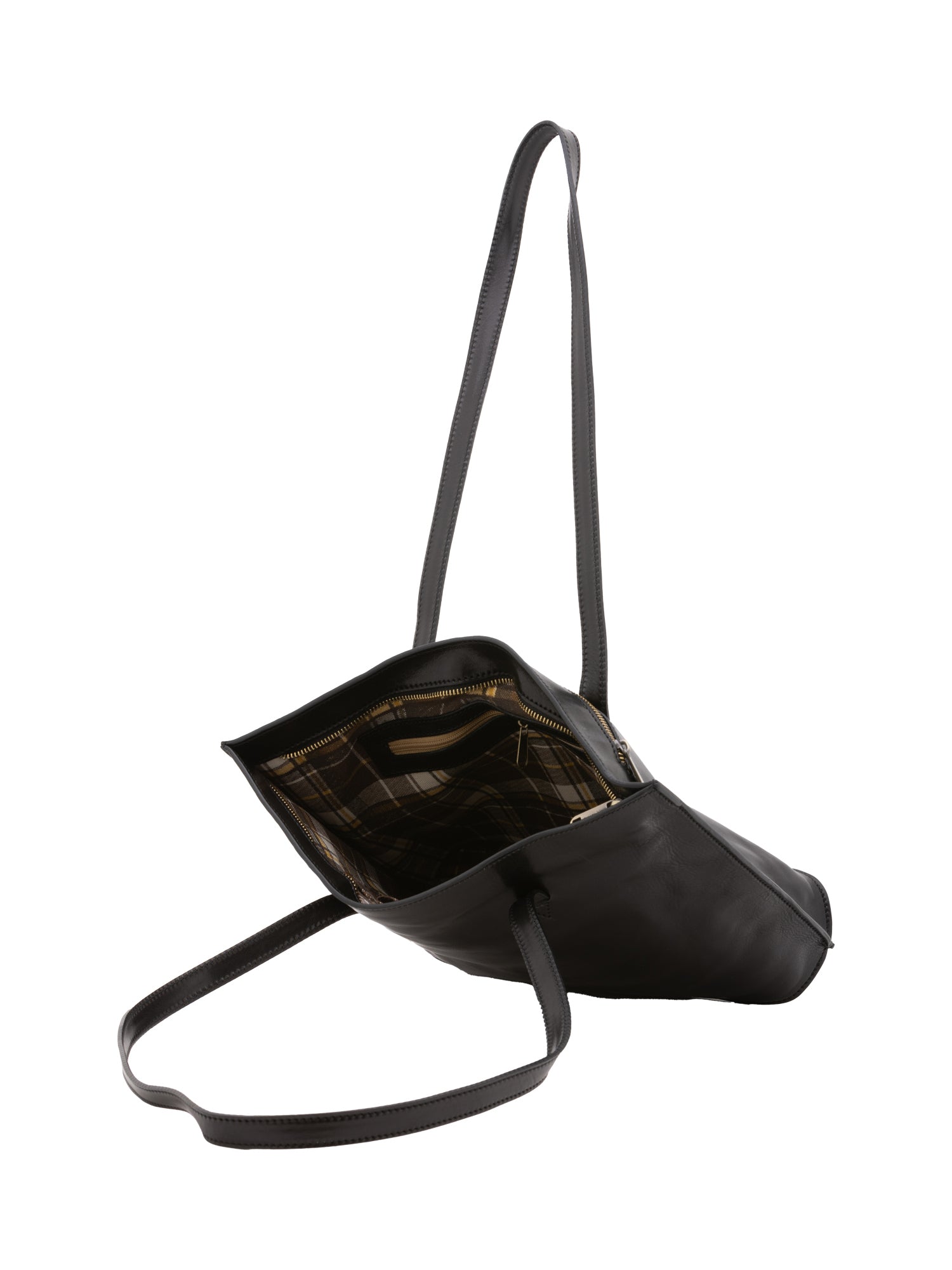 Shoulder Bag I Fratelli Women Genuine leather -Blu Nero