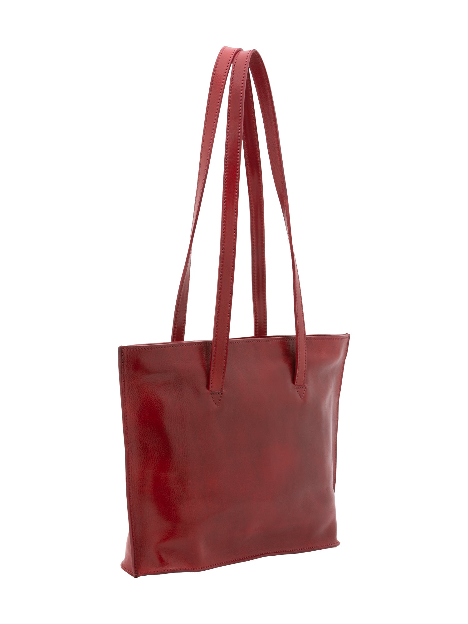 Shoulder Bag I Fratelli Women Genuine leather -Blu Rosso
