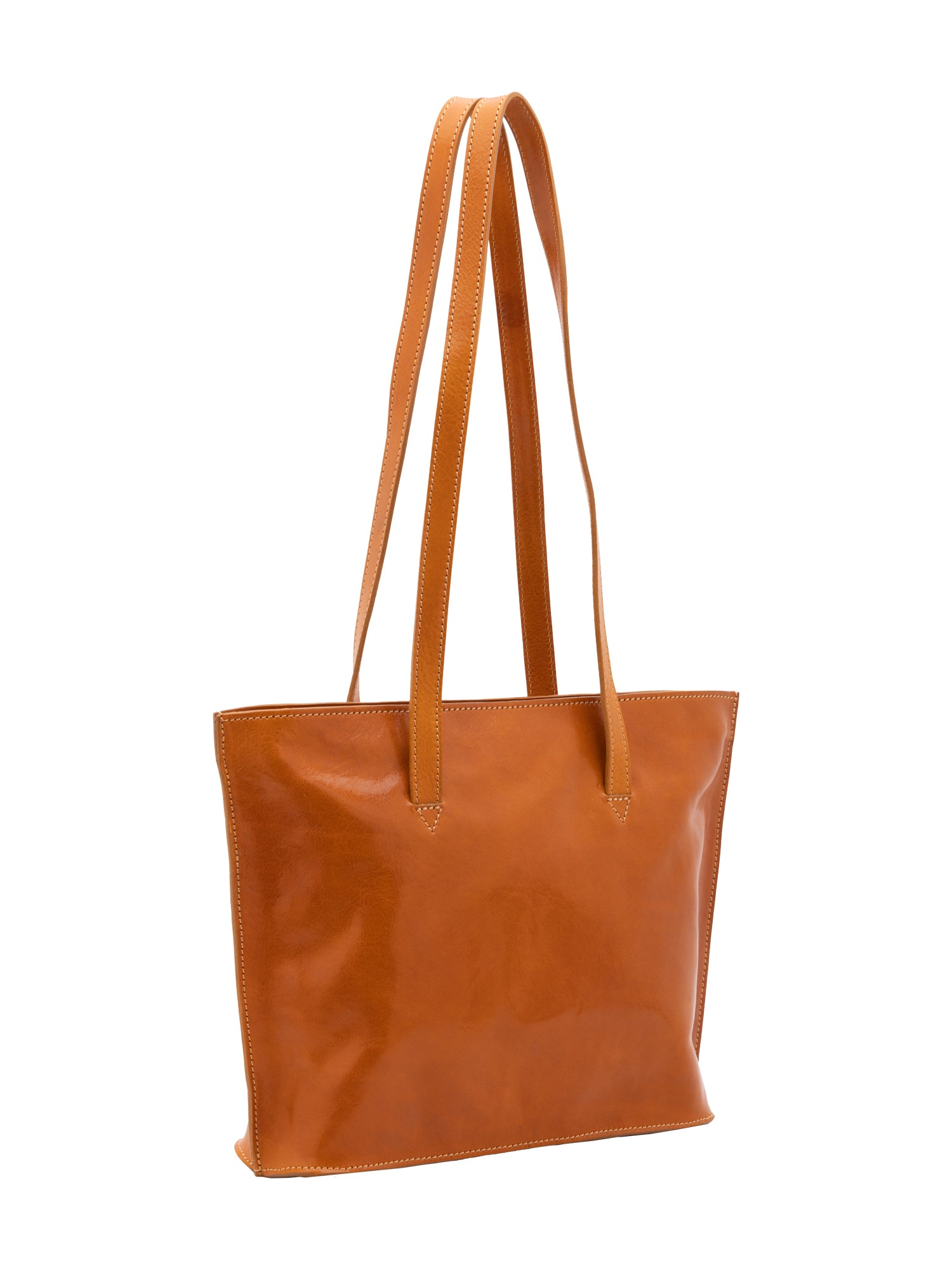 Shoulder Bag I Fratelli Women Genuine leather -Blu Senape