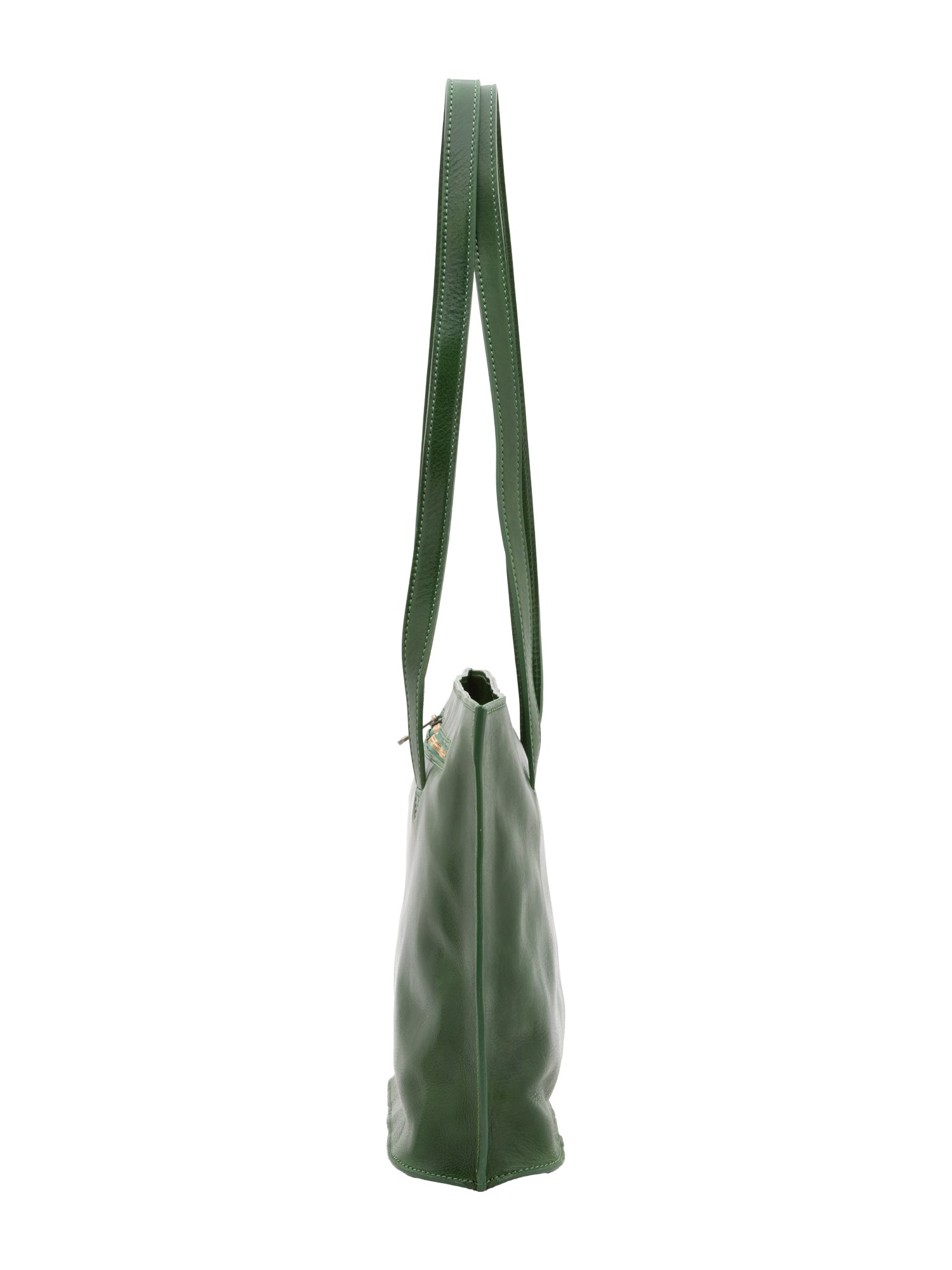 Shoulder Bag I Fratelli Women Genuine leather -Blu Verde