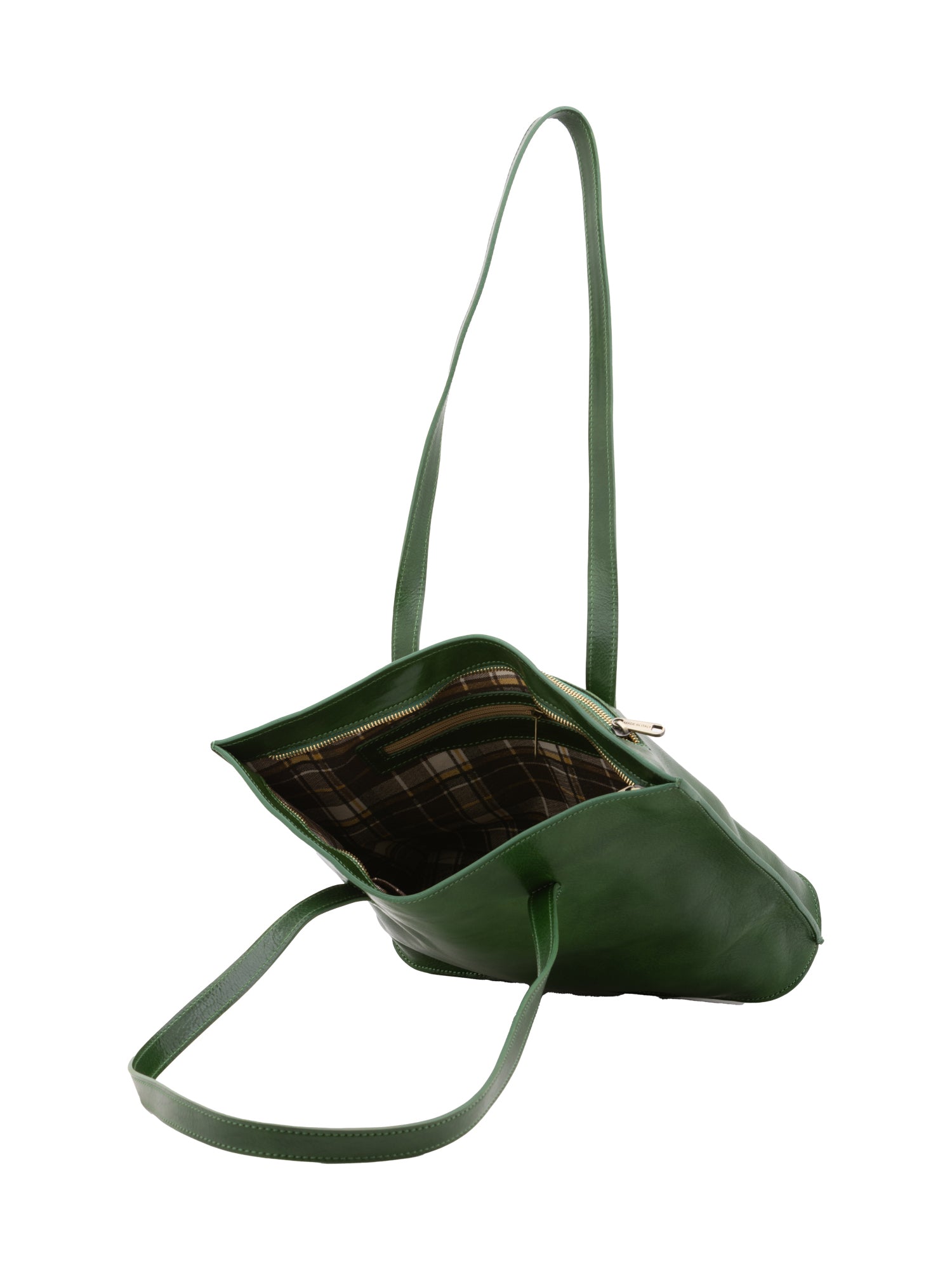 Shoulder Bag I Fratelli Women Genuine leather -Blu Verde