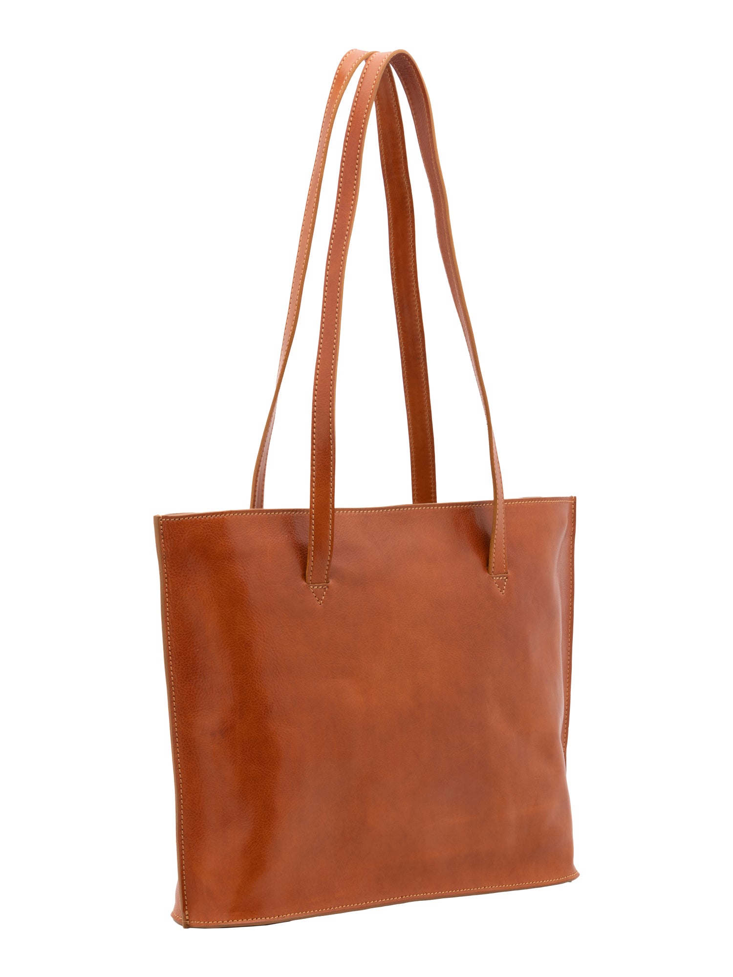 Shoulder Bag I Fratelli Women Genuine leather -Blu Cognac