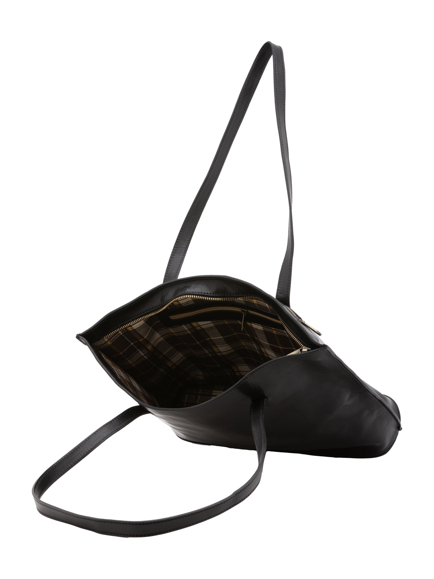Shoulder Bag I Fratelli Women Genuine leather -Blu Nero