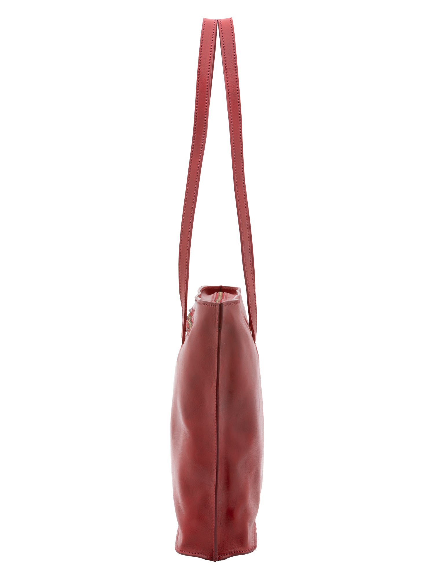 Shoulder Bag I Fratelli Women Genuine leather -Blu Rosso