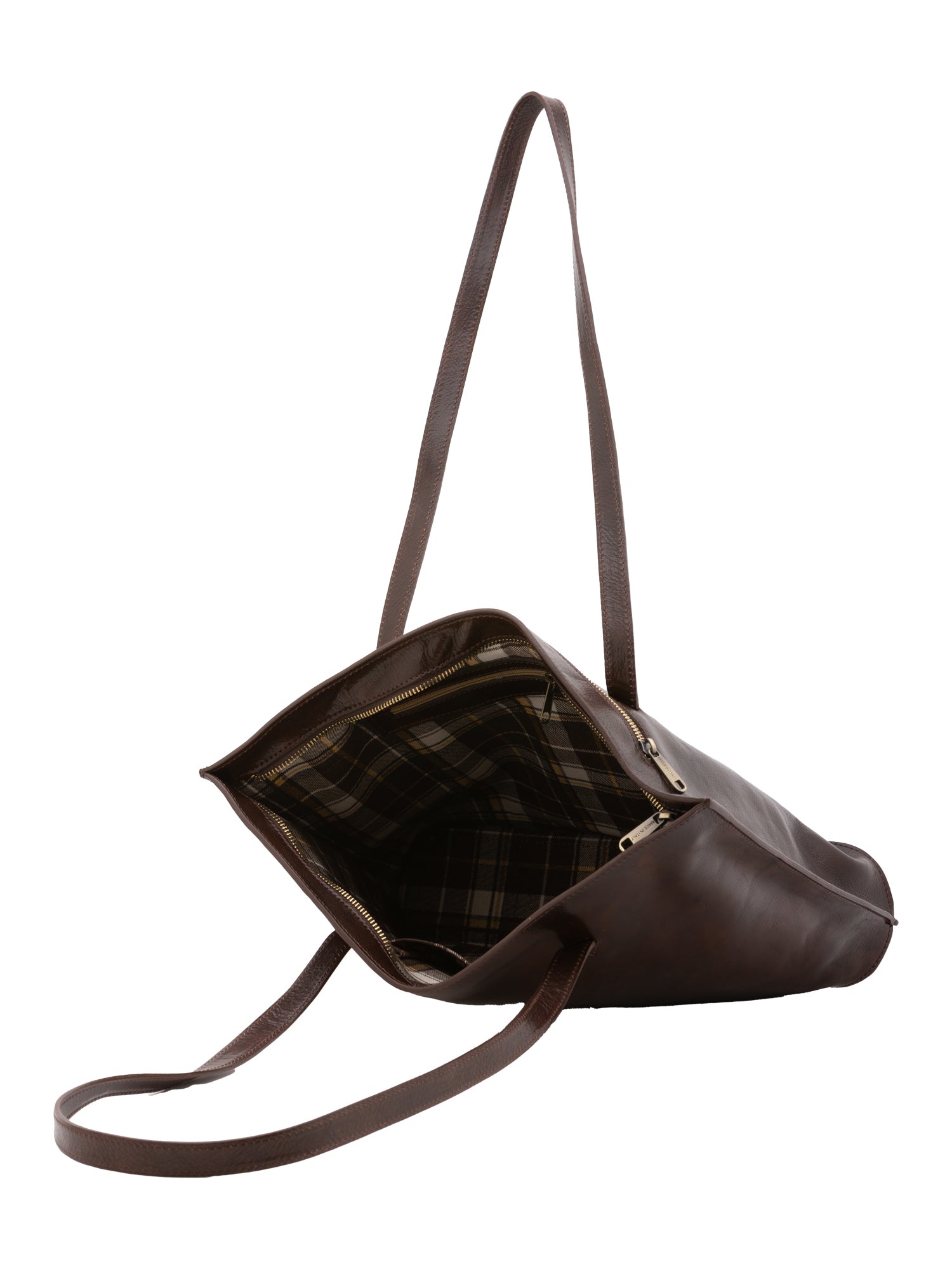 Shoulder Bag I Fratelli Women Genuine leather -Blu Testa di moro