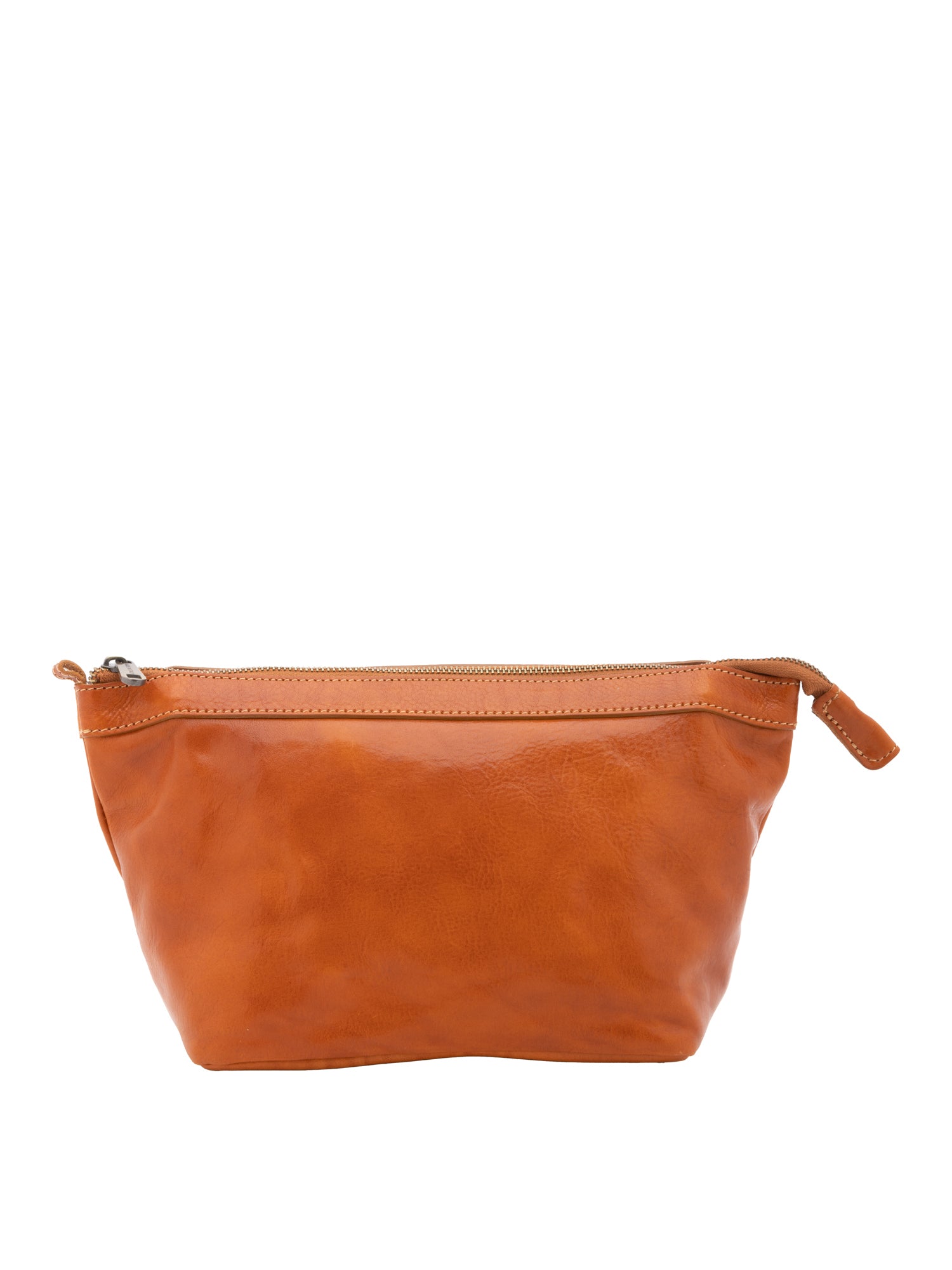 Clutch Bag I Fratelli Unisex Genuine leather -Rosso Cognac