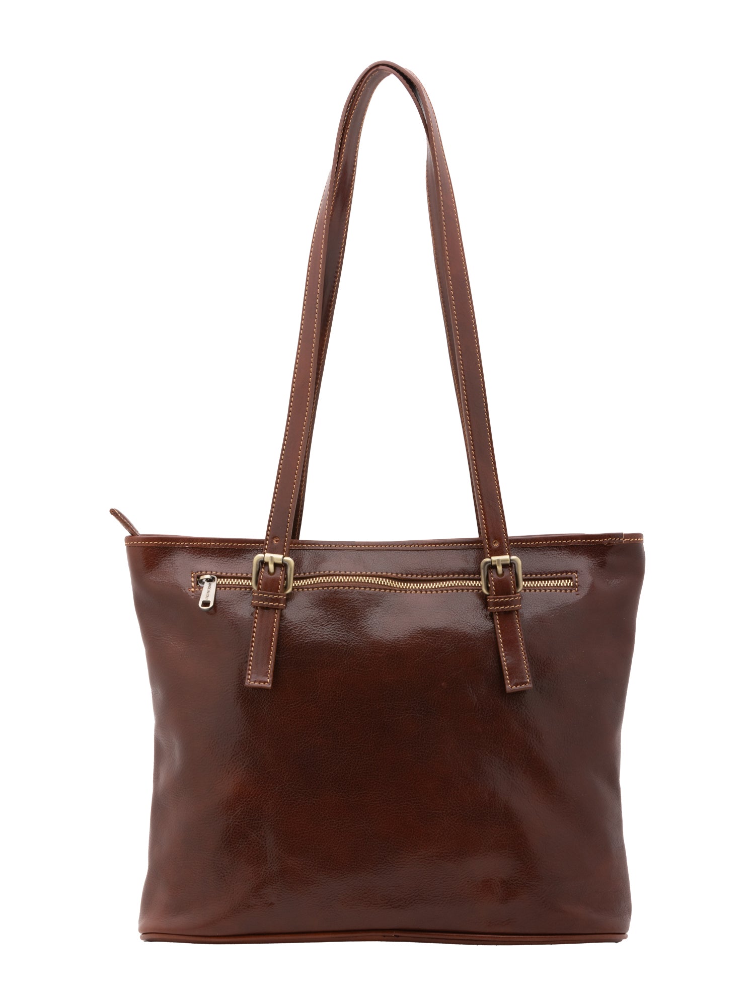 Shoulder Bag I Fratelli Women Genuine leather -Marrone Marrone