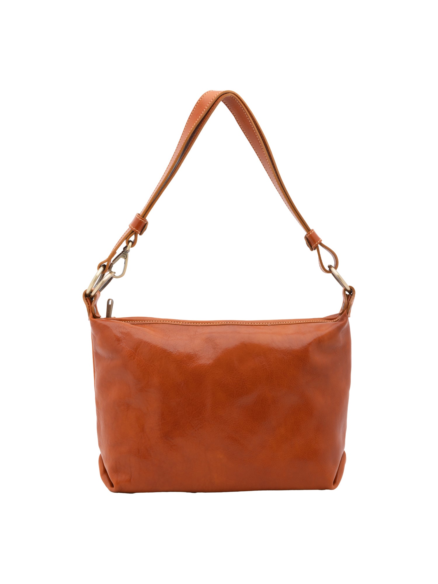 Shoulder Bag I Fratelli Women Genuine leather -Cognac Cognac