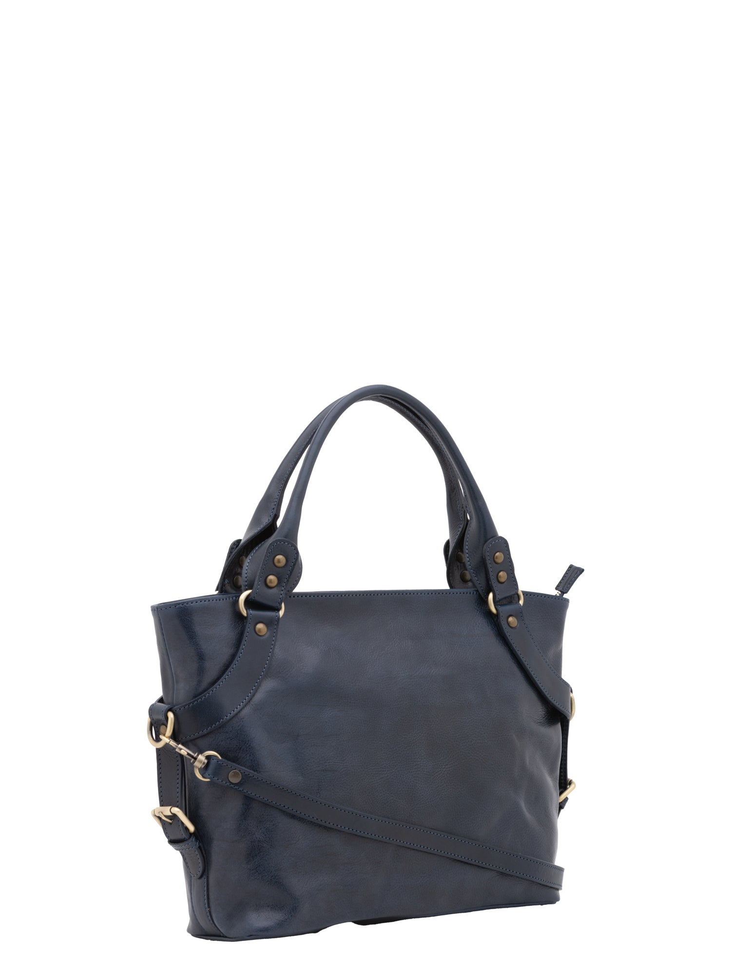 Handbag I Fratelli Women Genuine leather -Rosso Blu