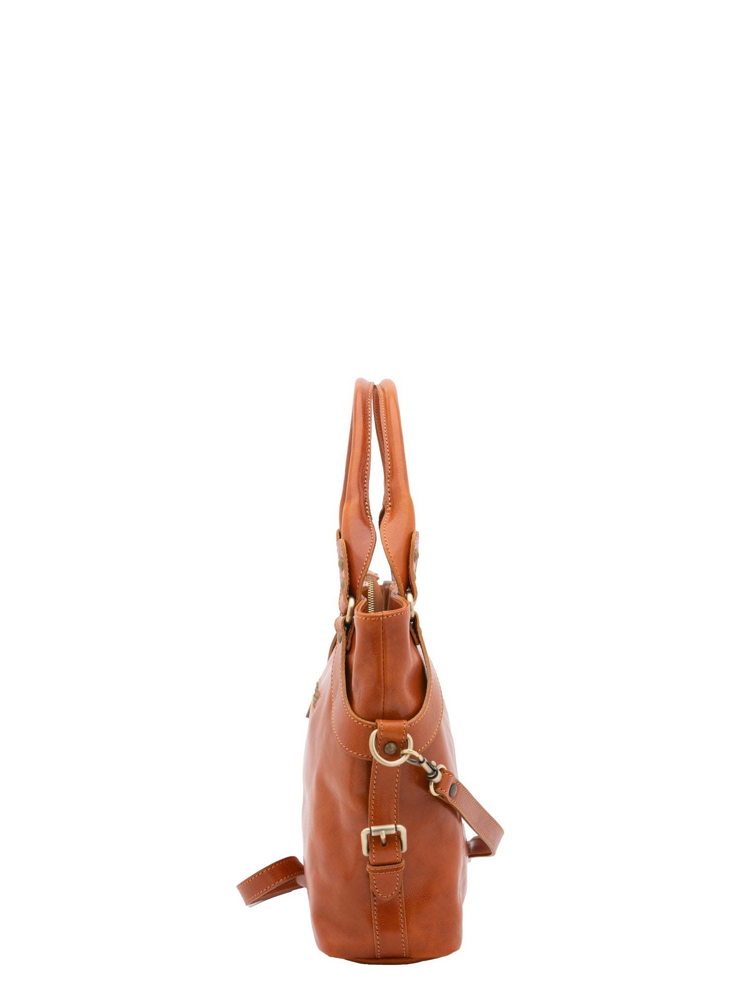 Handbag I Fratelli Women Genuine leather -Rosso Cognac