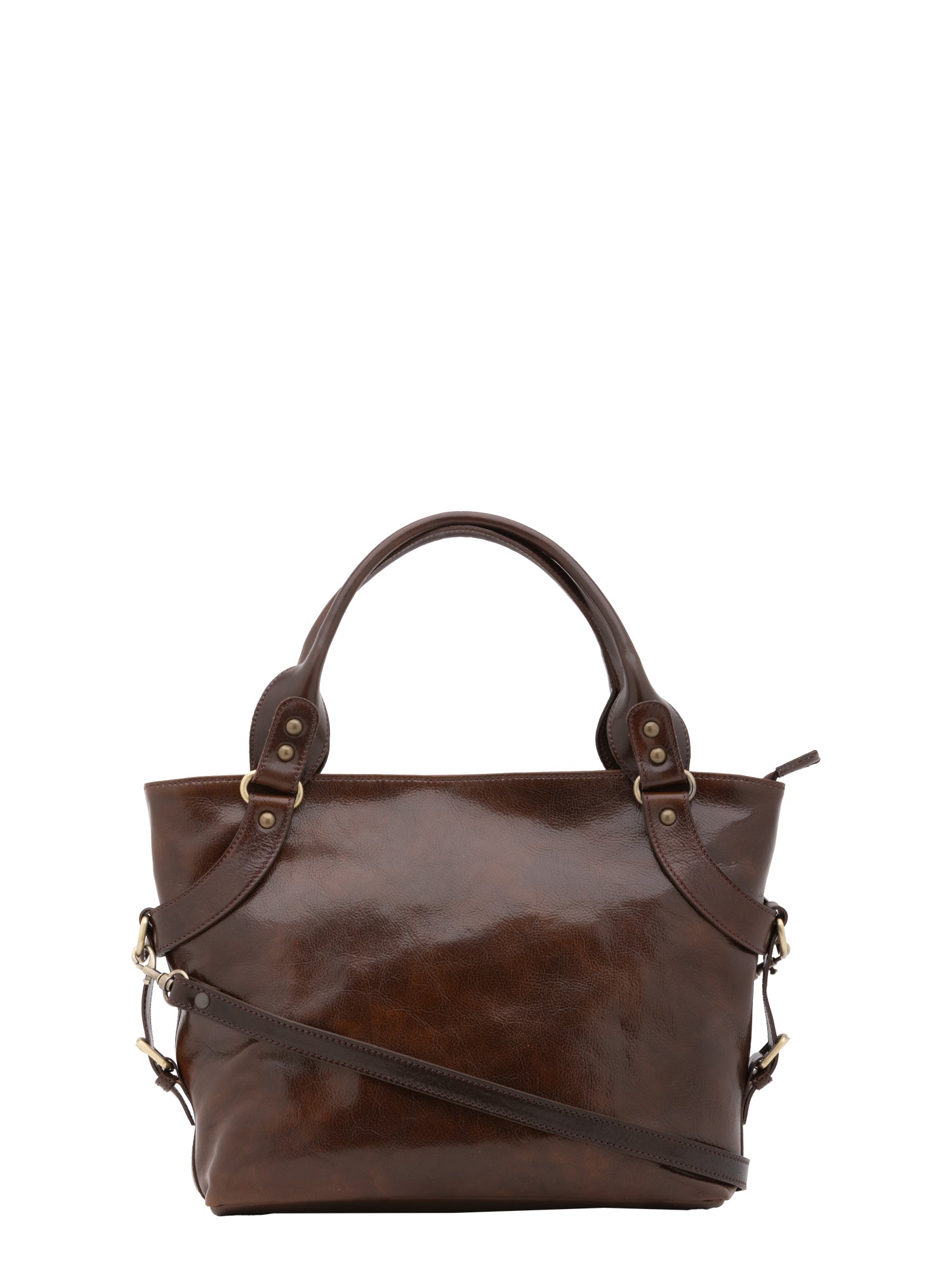 Handbag I Fratelli Women Genuine leather -Rosso Testa di moro