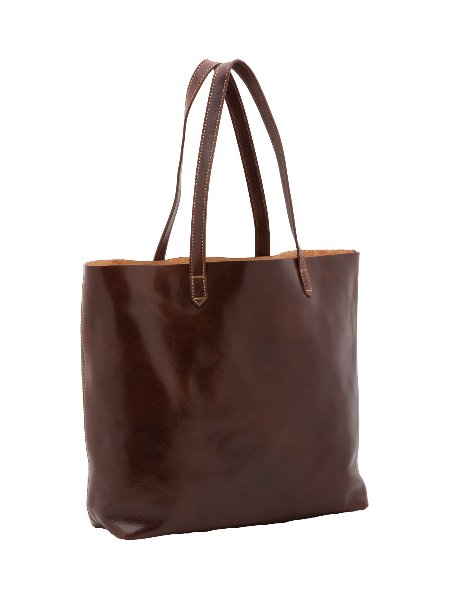 Shoulder Bag I Fratelli Women Genuine leather -Marrone Marrone