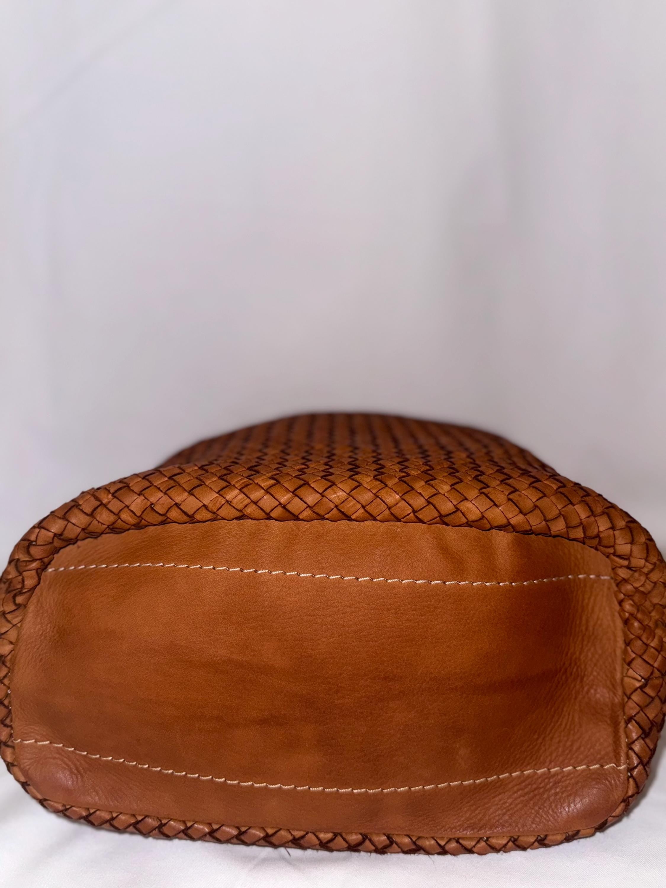 Italian Handmade Bags for Women | Elegant Woven Leather Tote from Florence | Brown Bag | Made in Italy