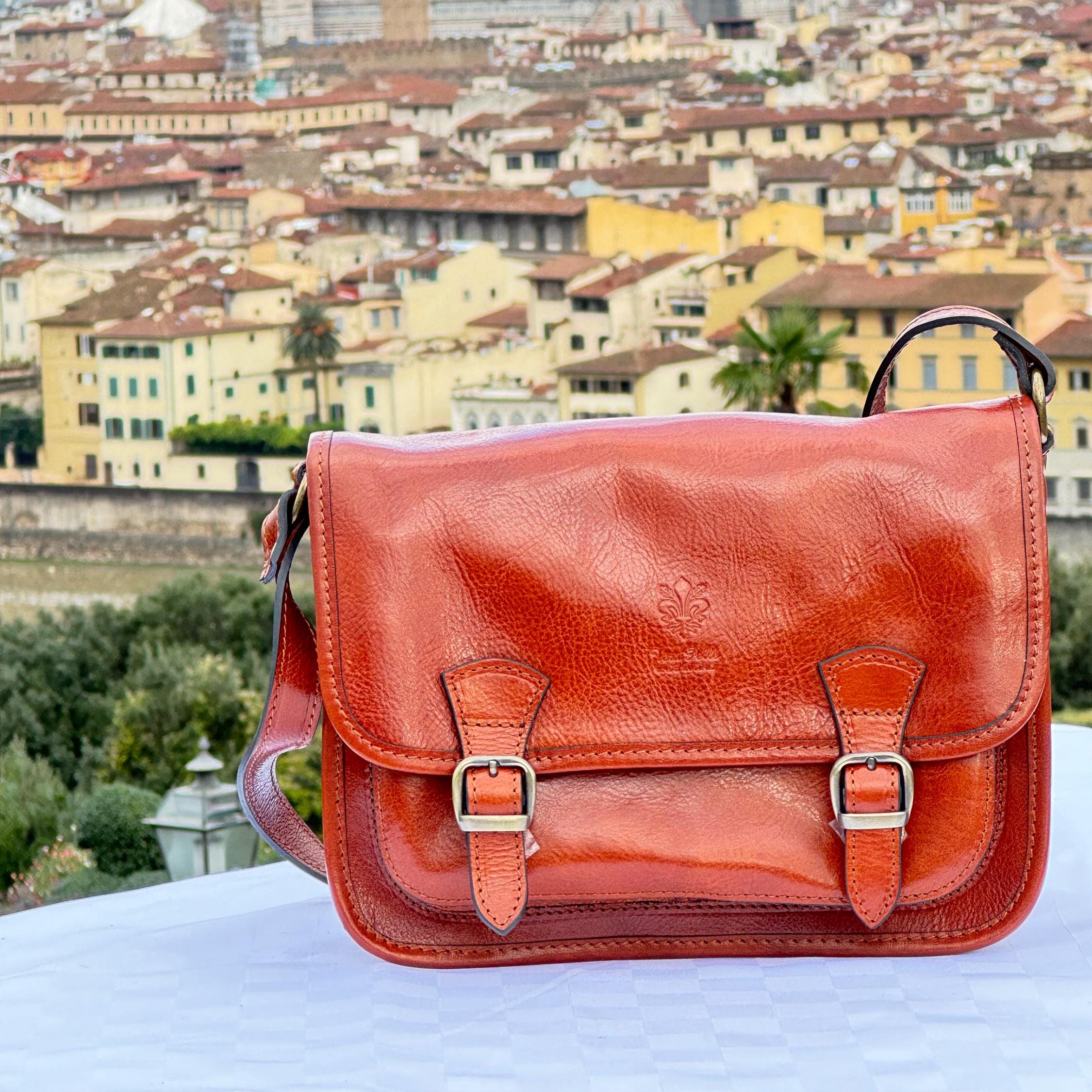 Classic Italian Leather Doctor Bag for Men – Handcrafted in Florence