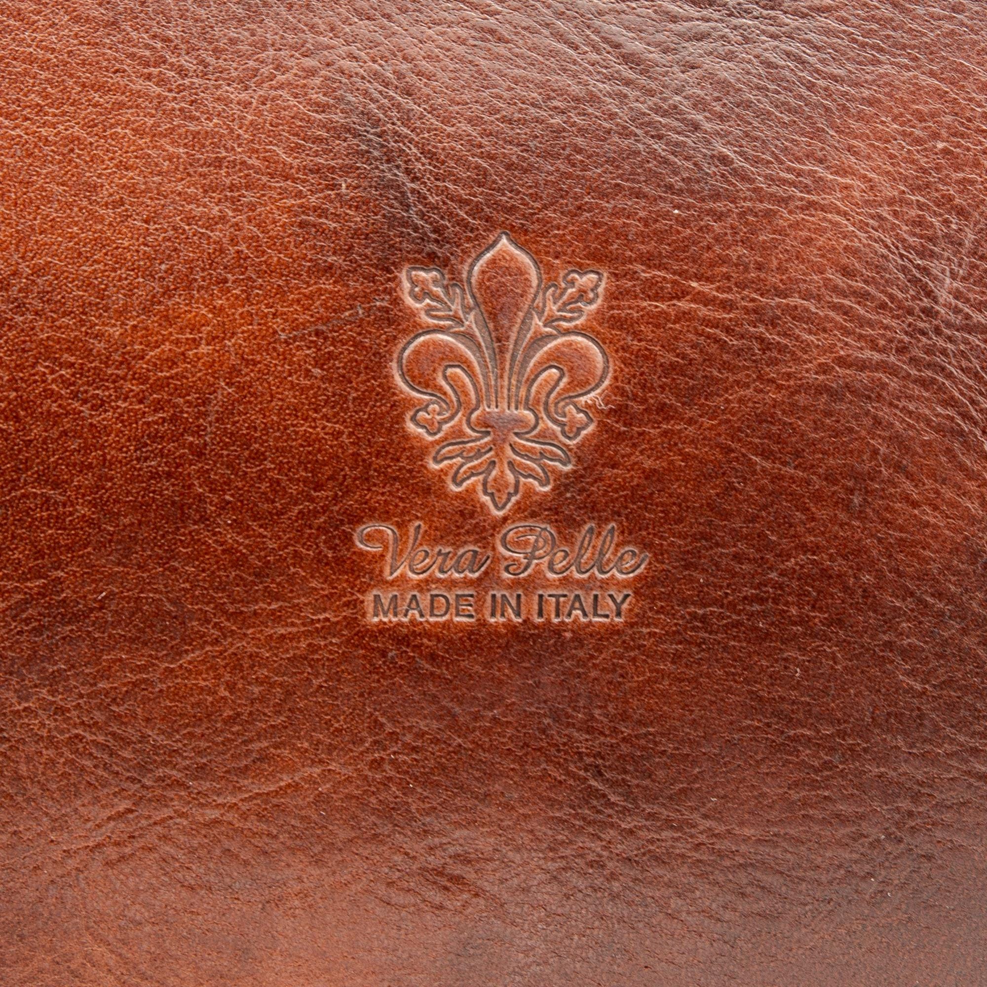 Italian Handmade Leather Bags For Women | Vintage Leather Shoulder Bag From Florence, Brown Bag, Made in Italy